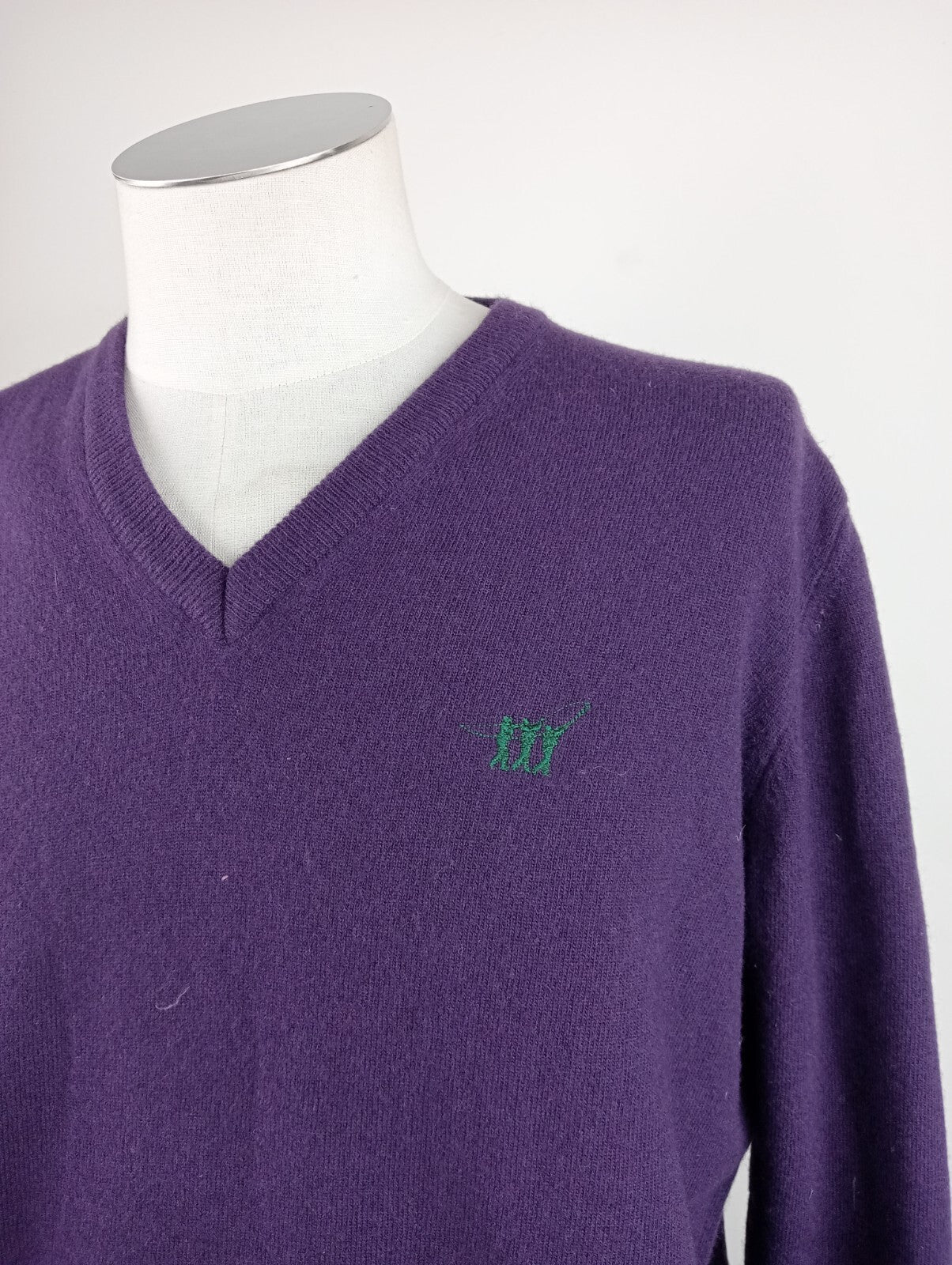 HENRY COTTON'S MAGLIONE WOOL LANA VINTAGE UOMO Tg. XL MAN SWEATER CASUAL