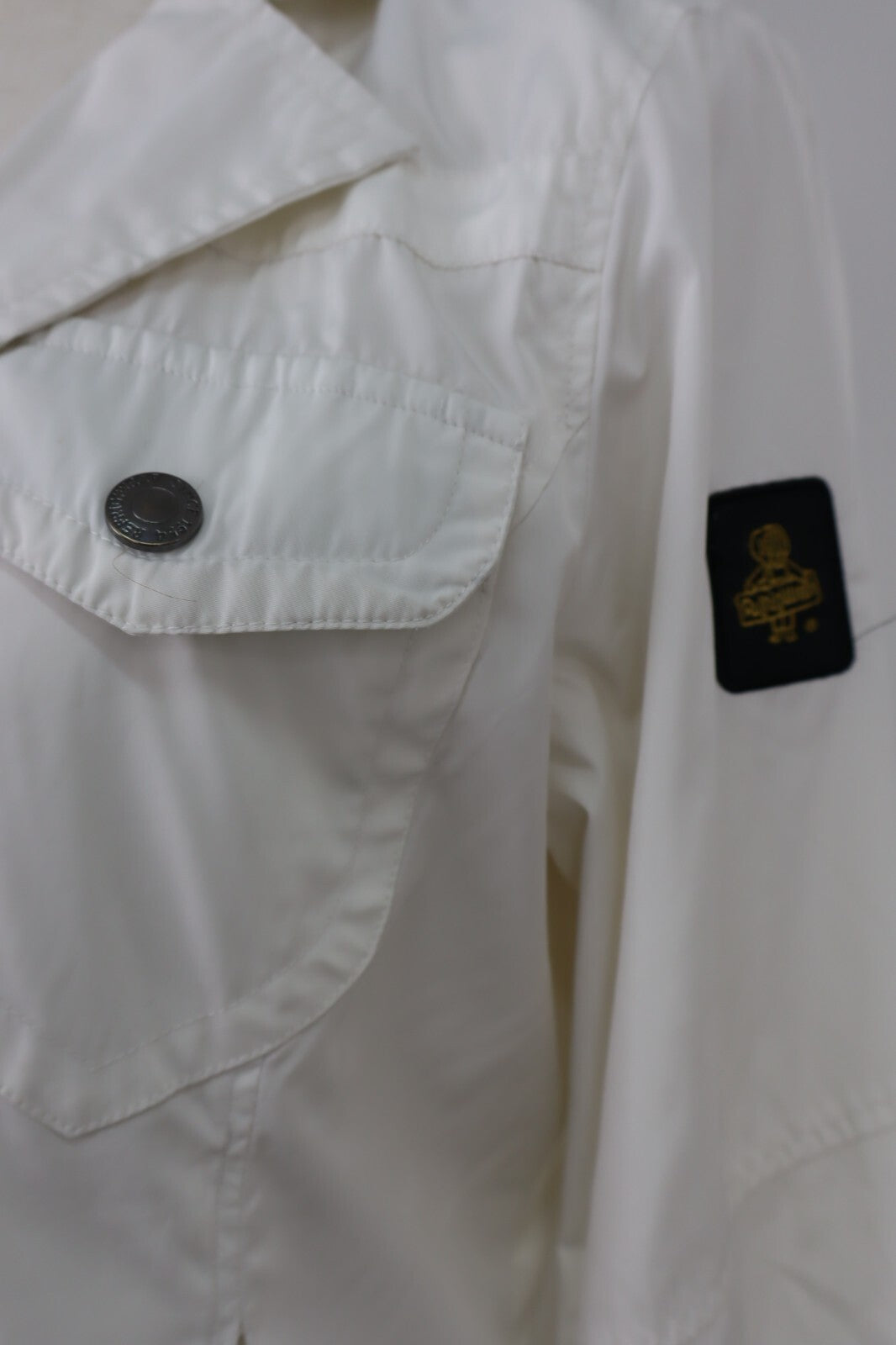 REFRIGIWEAR GIUBBINO DONNA TG L WOMAN JACKET GIACCA VINTAGE CASUAL POLIURETANO