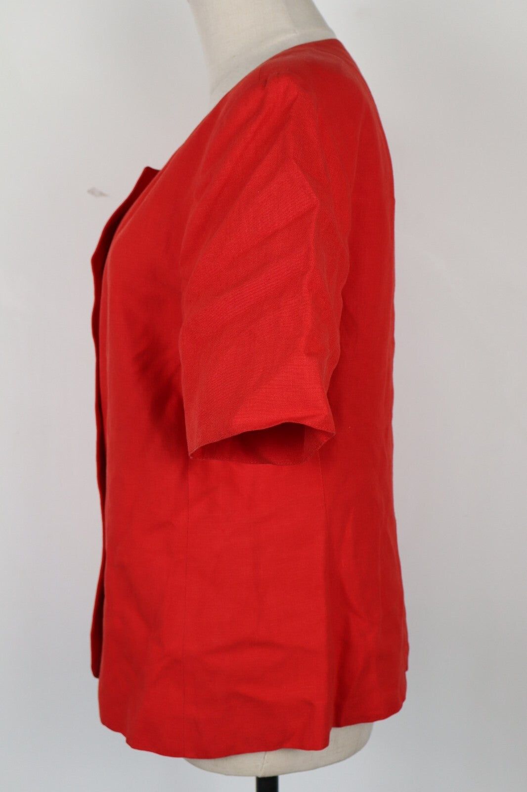 MARELLA BLAZER GIACCA DONNA Tg 44 WOMAN CASUAL VINTAGE JACKET LINO LINEN