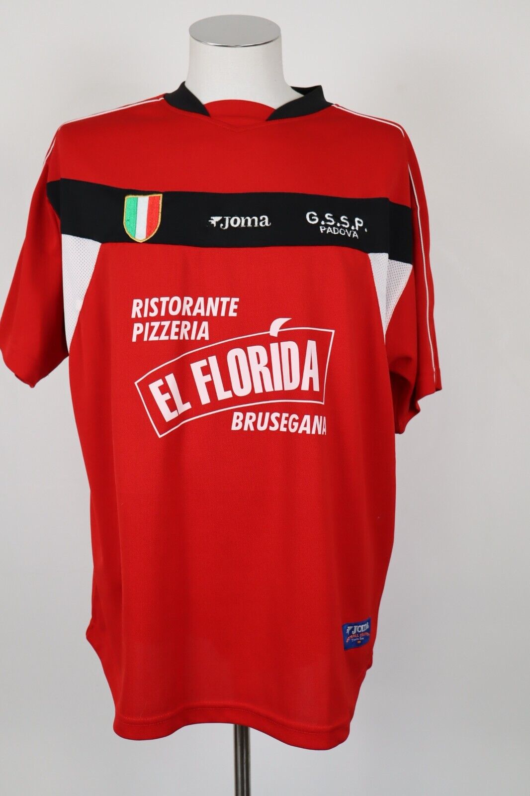 JOMA PADOVA MAGLIA CALCIO BALILLA TRIKOT UOMO Tg  XL SOCCER JERSEY VINTAGE