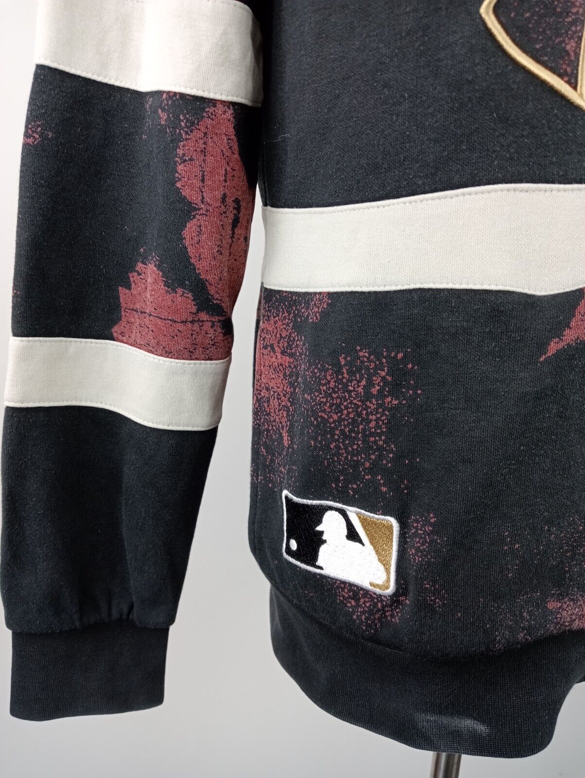 MAJESTIC BASEBALL NEW YORK FELPA UOMO Tg XS MAN SPORT  SWEATSHIRT CASUAL VINTAGE