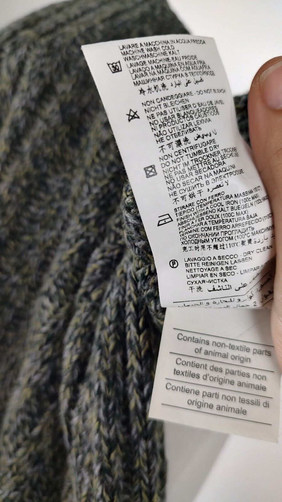 MARLBORO CLASSICS MAGLIONE LANA VINTAGE UOMO 3XL MAN SWEATER CASUAL VINTAGE