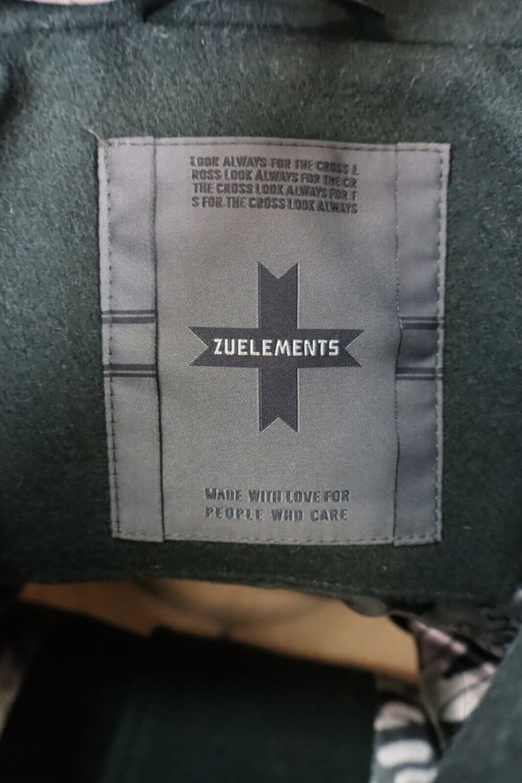 ZU ELEMENTS GIUBBINO LANA GIACCA DONNA TG 44 WOMAN CASUAL JACKET VINTAGE ITALY