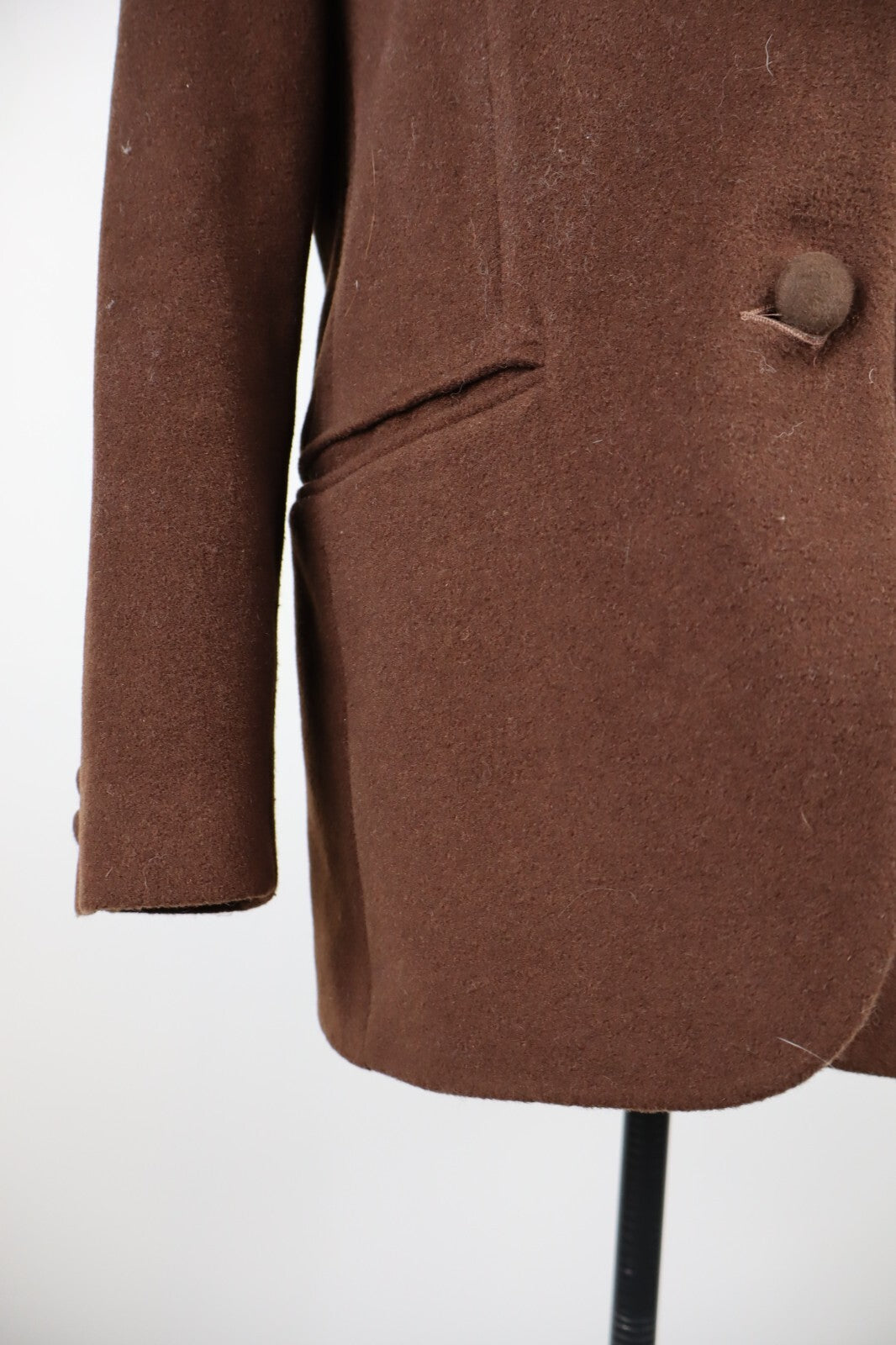 CACHAREL GIACCA BLAZER DONNA Tg 35 6 WOMAN VINTAGE WOOL CASHMERE JACKET