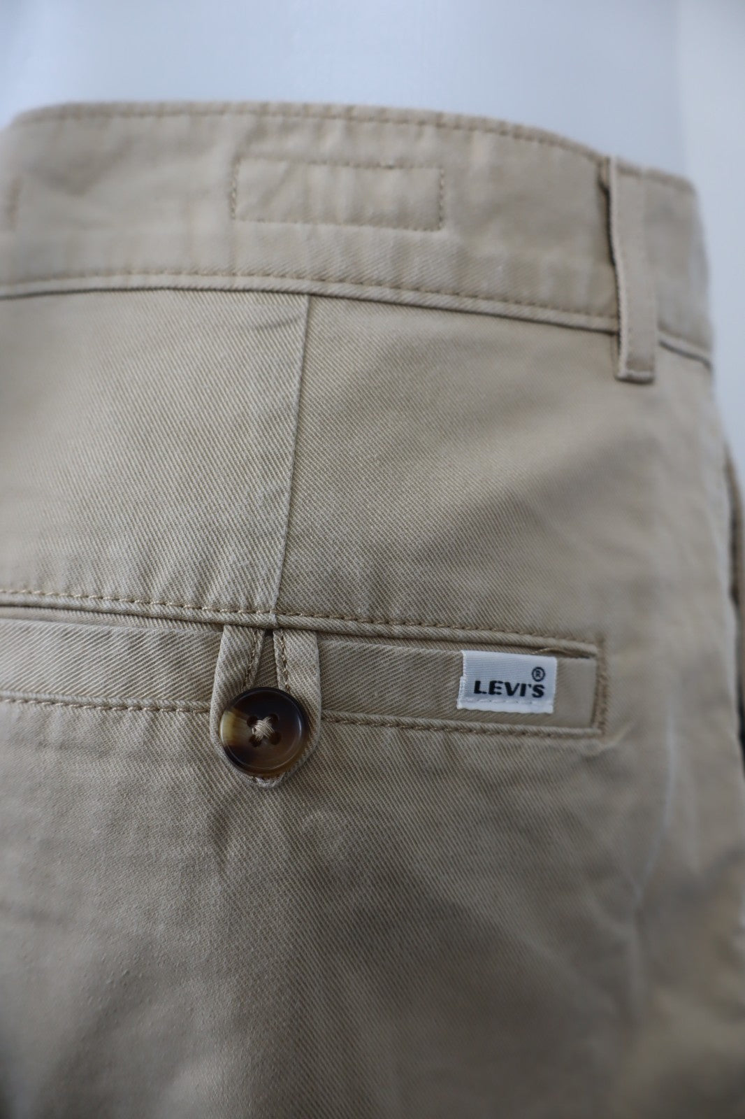 LEVI'S BERMUDA PANTALONE SHORTS UOMO TG 29 MAN VINTAGE CASUAL PANTS COTONE
