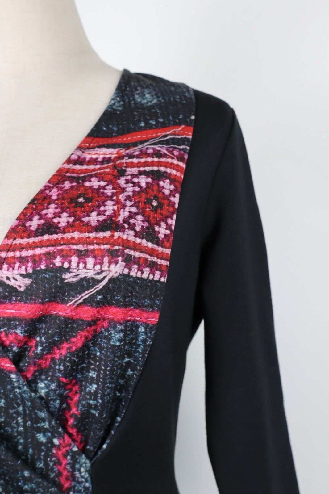 DESIGUAL VESTITO DONNA TG. M  WOMAN CASUAL VINTAGE DRESS ABITO