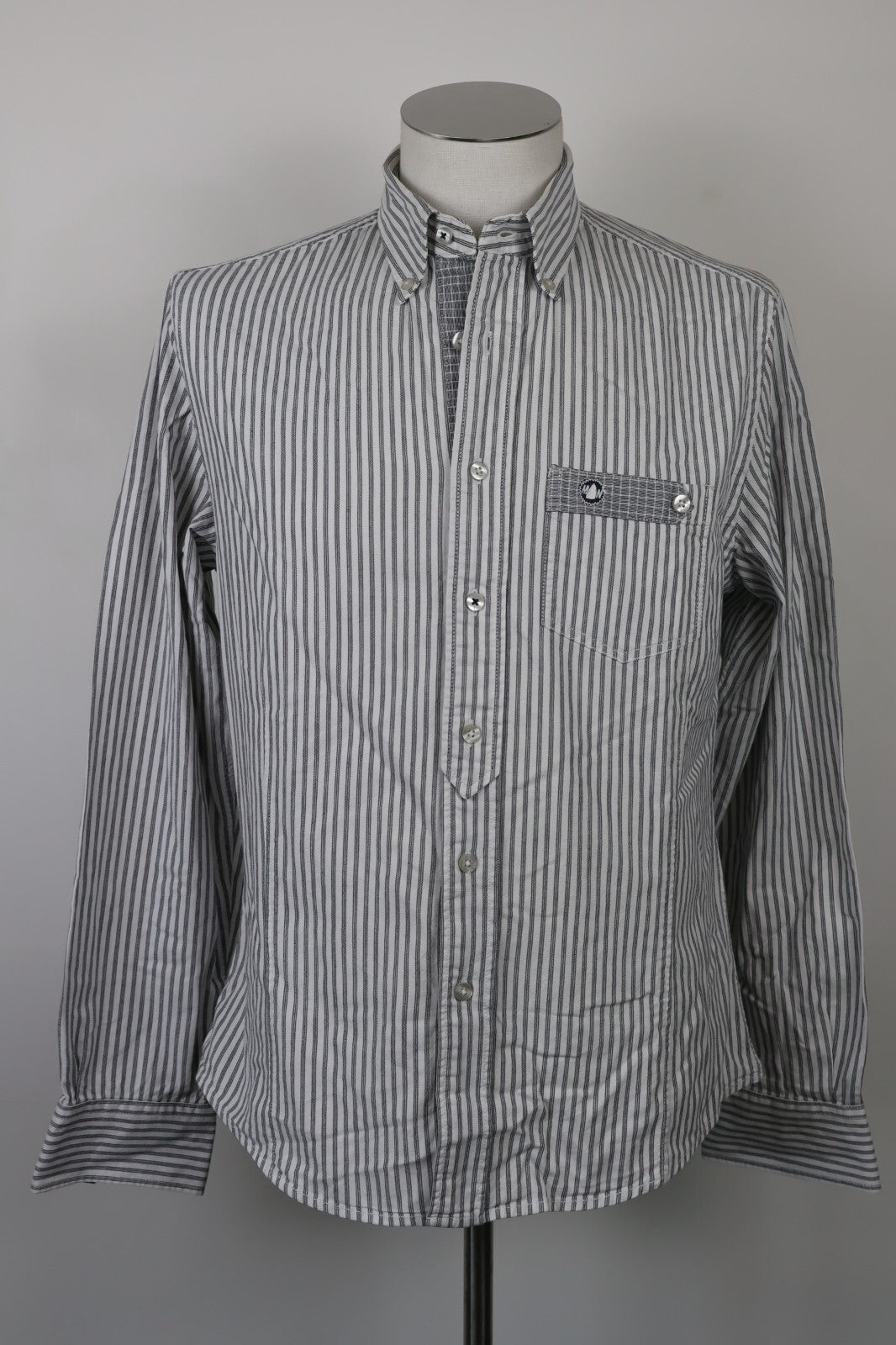 MURPHY & NYE CAMICIA UOMO TG. M MAN CASUAL VINTAGE SHIRT COTONE COTTON