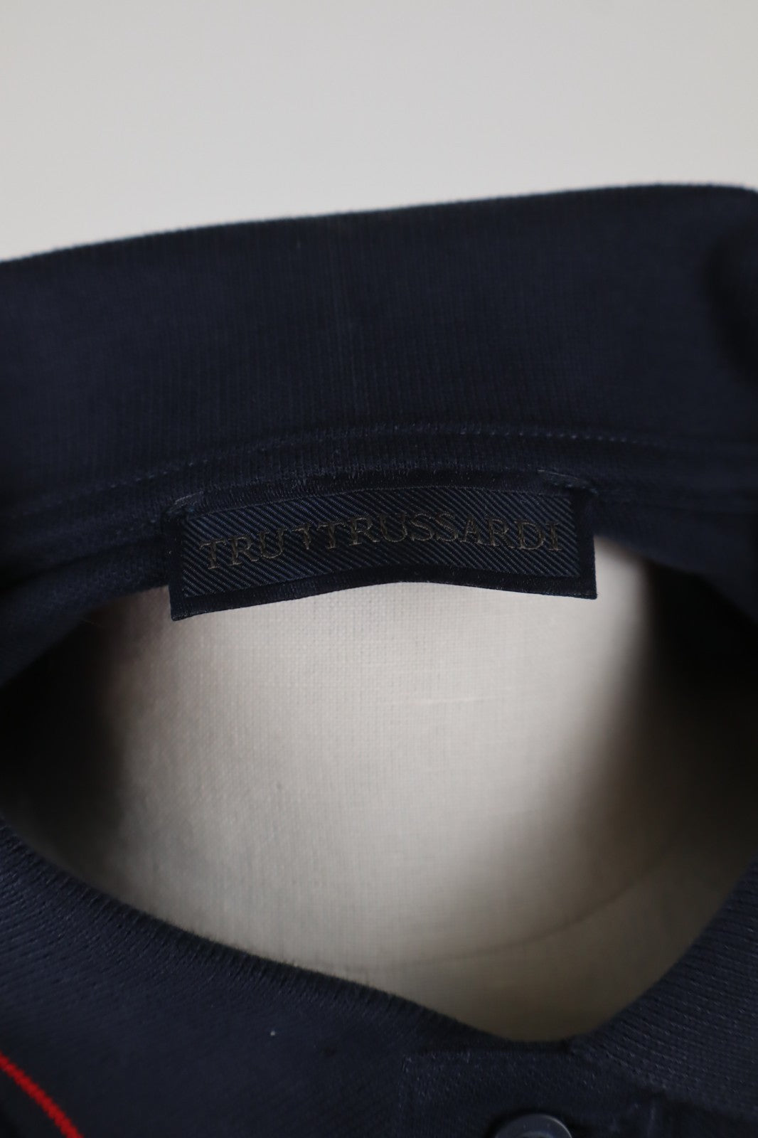 TRUSSARDI MAGLIA POLO UOMO COTONE TG. 2XL MAN CASUAL VINTAGE LOGO