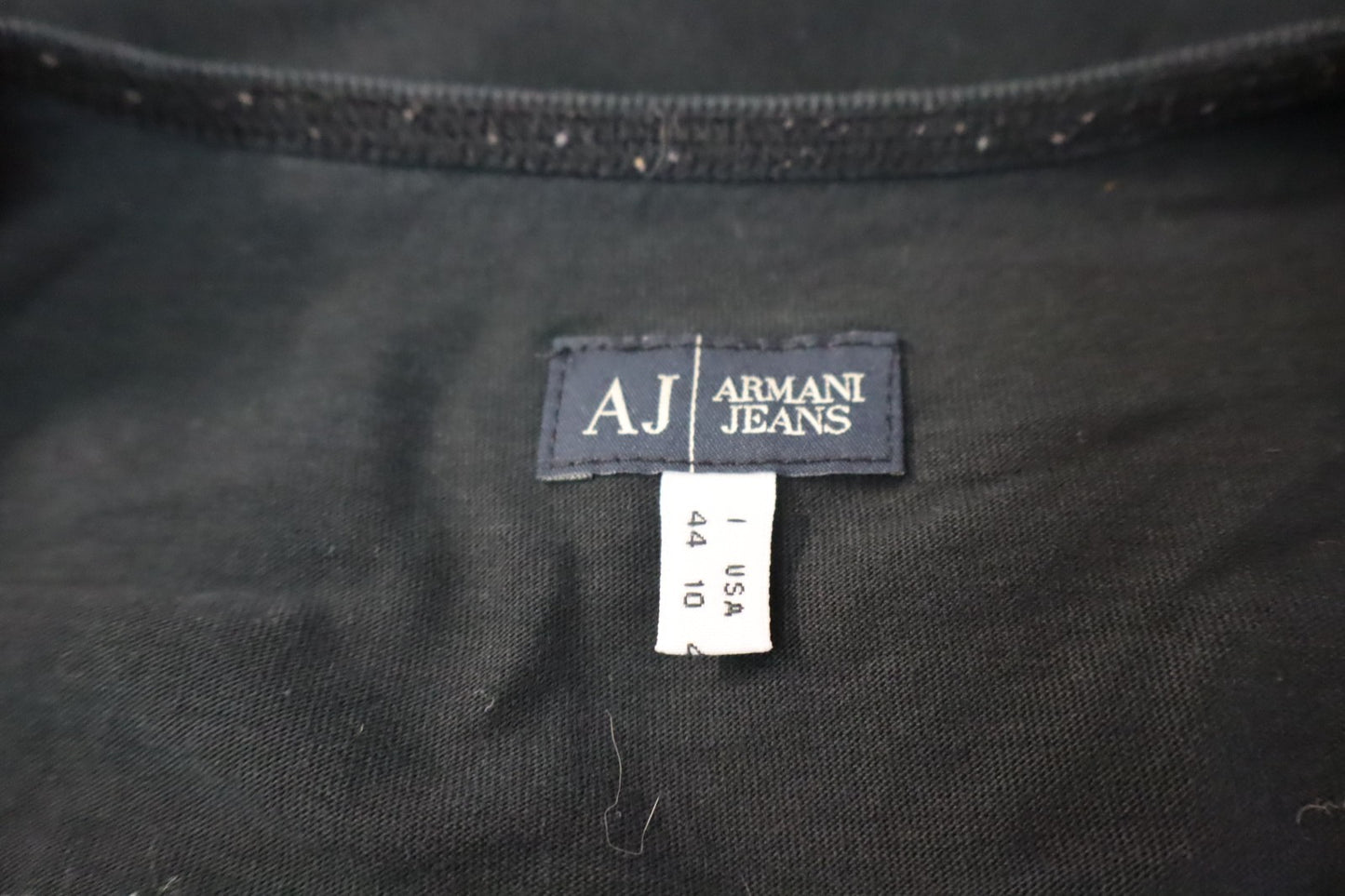 AJ ARMANI JEANS MAGLIA MANICA LUNGADONNA TG. 44 WOMAN CASUAL VINTAGE TOP T-SHIRT