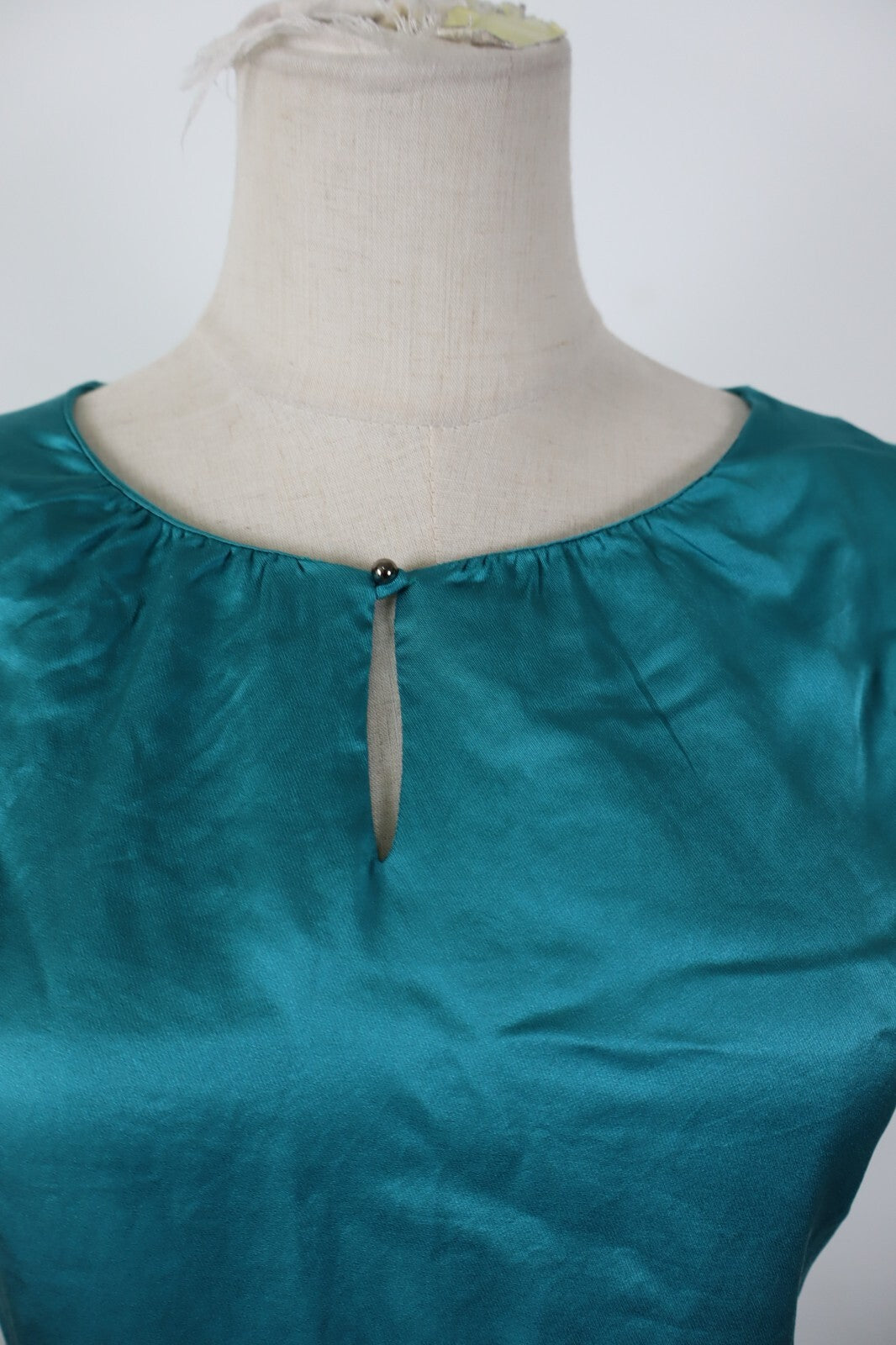 HUGO BOSS MAGLIA DONNA TG. S WOMAN CASUAL VINTAGE TOP T-SHIRT SETA