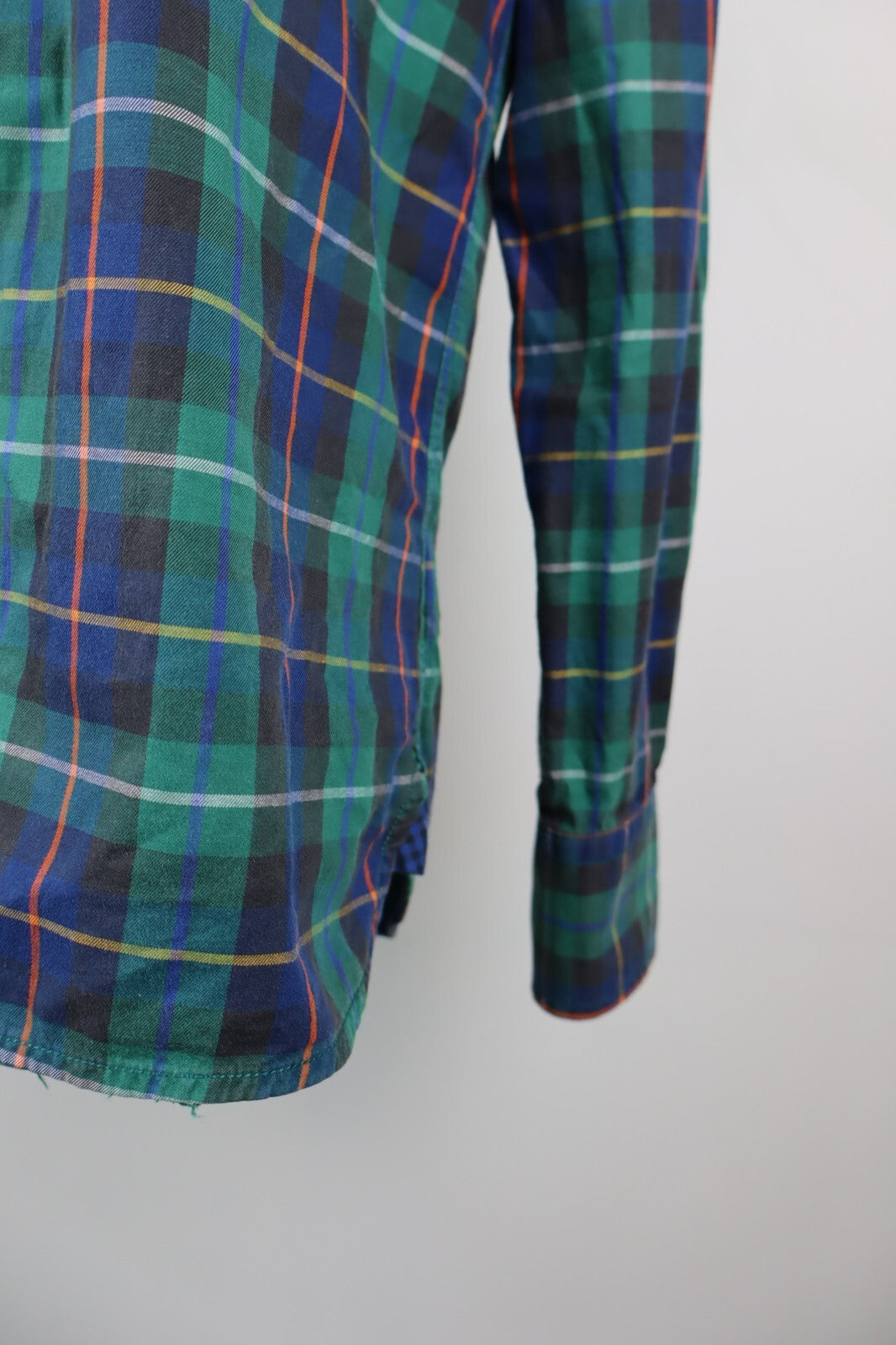 TOMMY HILFIGER CAMICIA COTONE SHIRT UOMO Tg. L MAN VINTAGE CASUAL COTTON