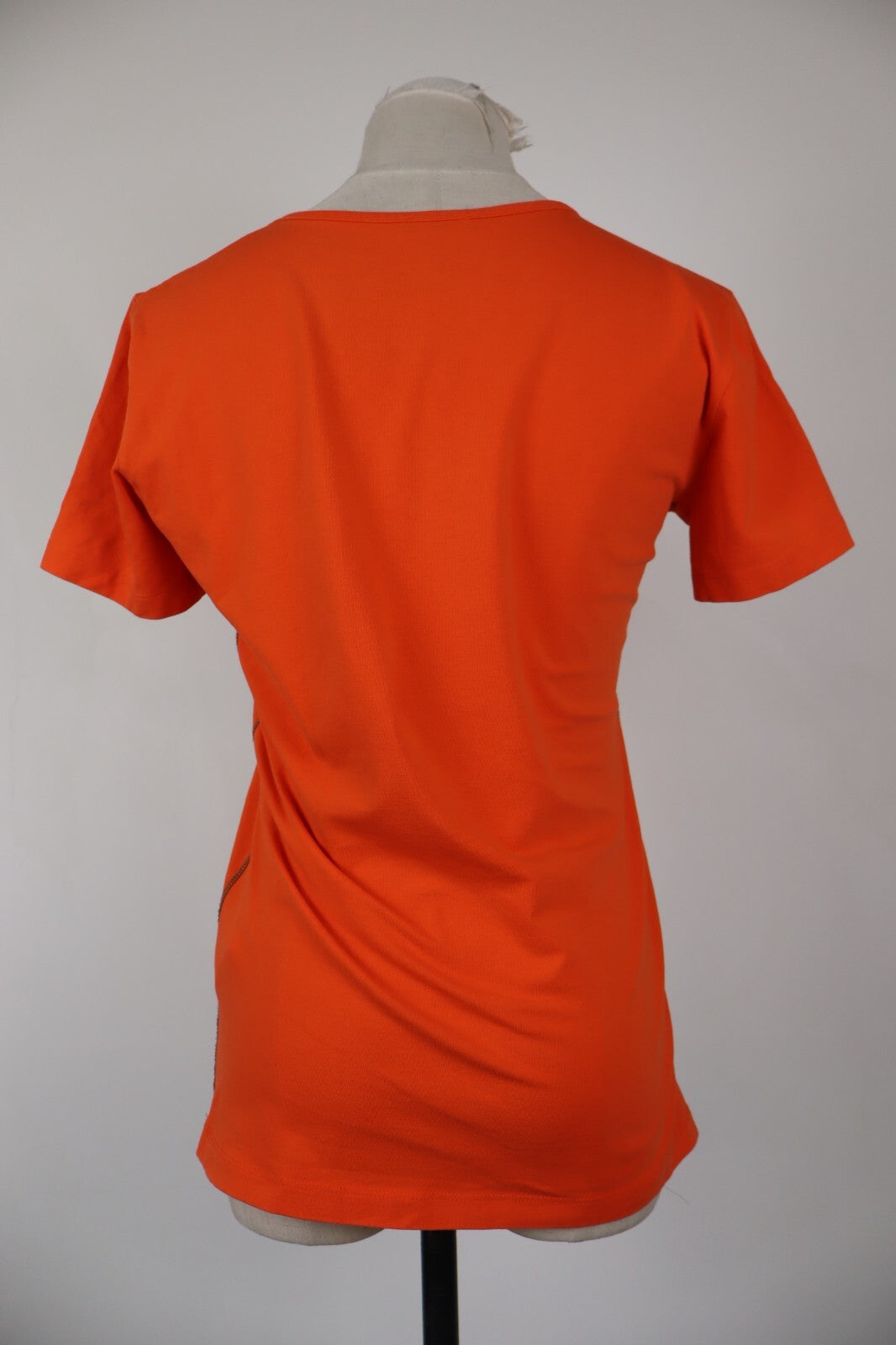 BLU BYBLOS MAGLIA DONNA TG. L WOMAN CASUAL VINTAGE T-SHIRT TOP