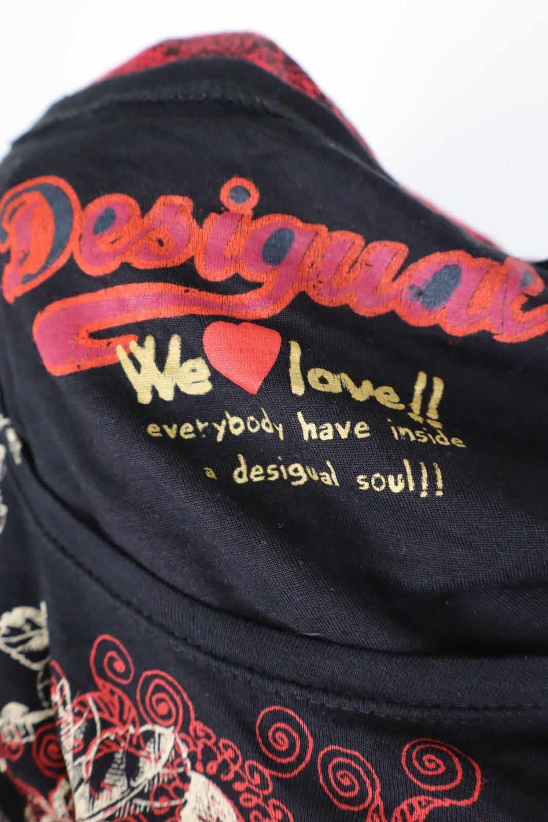 DESIGUAL VESTITO  DONNA TG S WOMAN CASUAL VINTAGE DRESS ABITO VISCOSA
