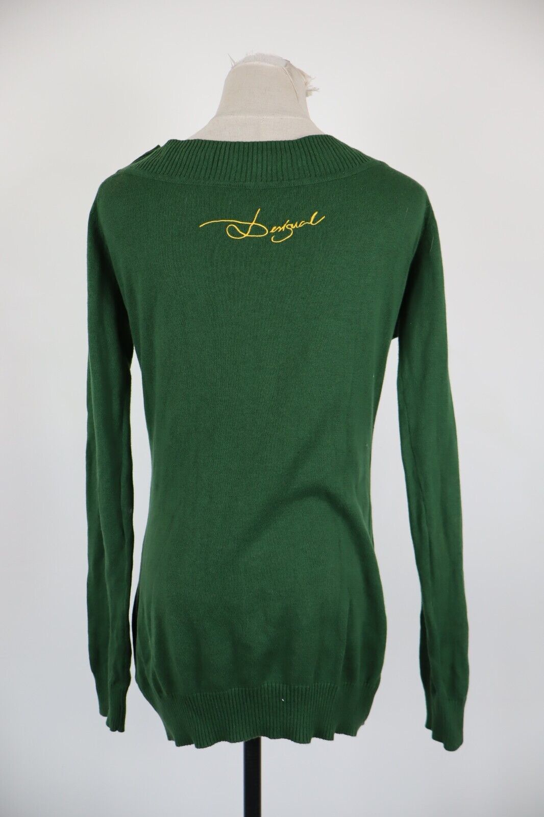 DESIGUAL MAGLIA DONNA TG. M WOMAN T-SHIRT CASUAL VINTAGE COTONE COTTON