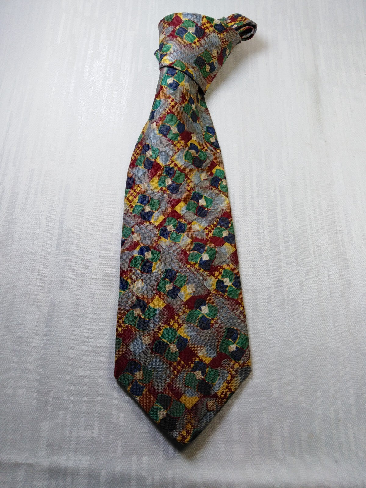 PAL ZILERI 100% SILK TIE SETA CRAVATTA NECKTIE MADE IN ITALY CLASSIC