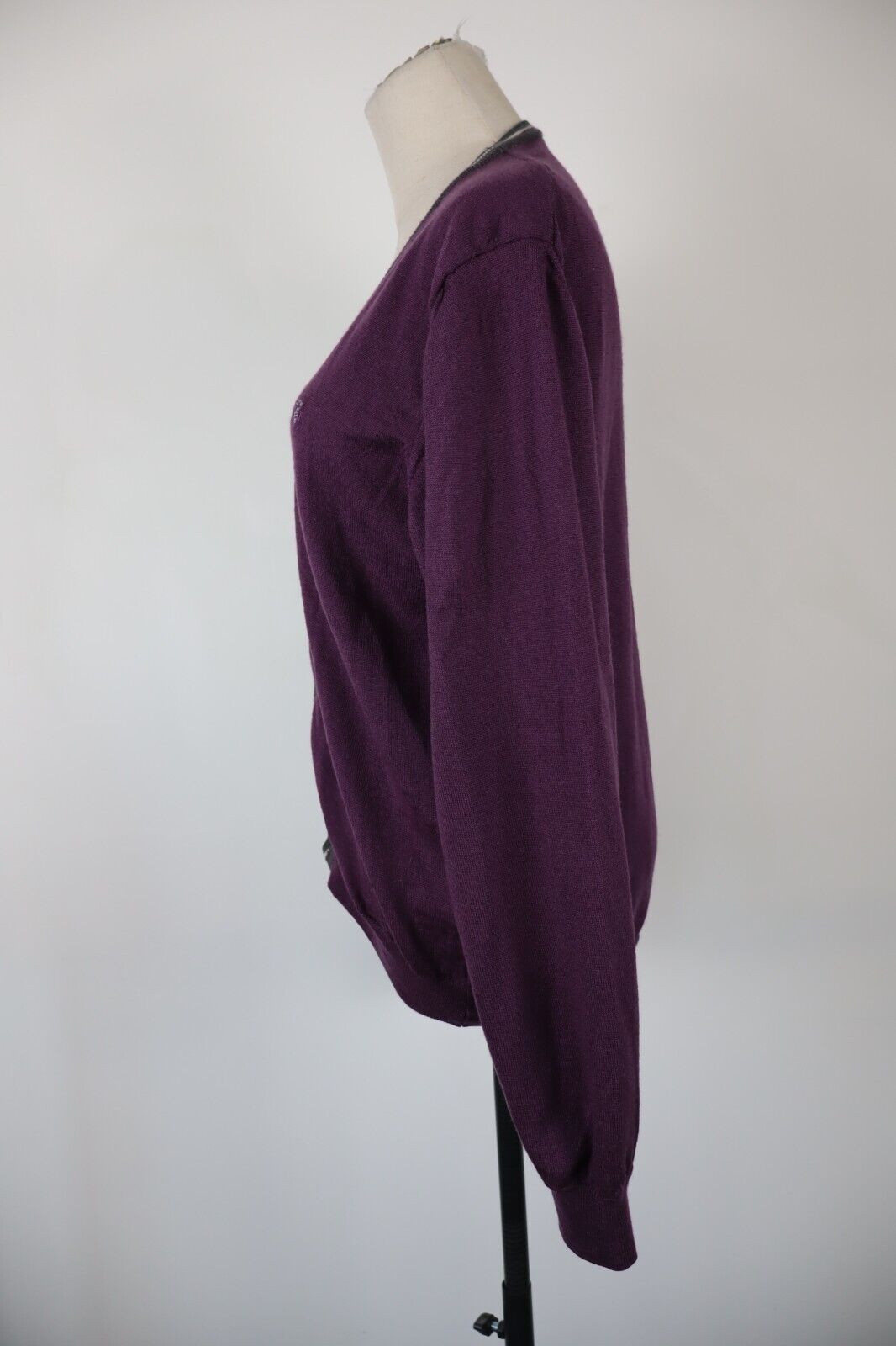 TRUSSARDI CARDIGAN MAGLIONE LANA DONNA TG L WOMAN CASUAL SWEATER WOOL VINTAGE