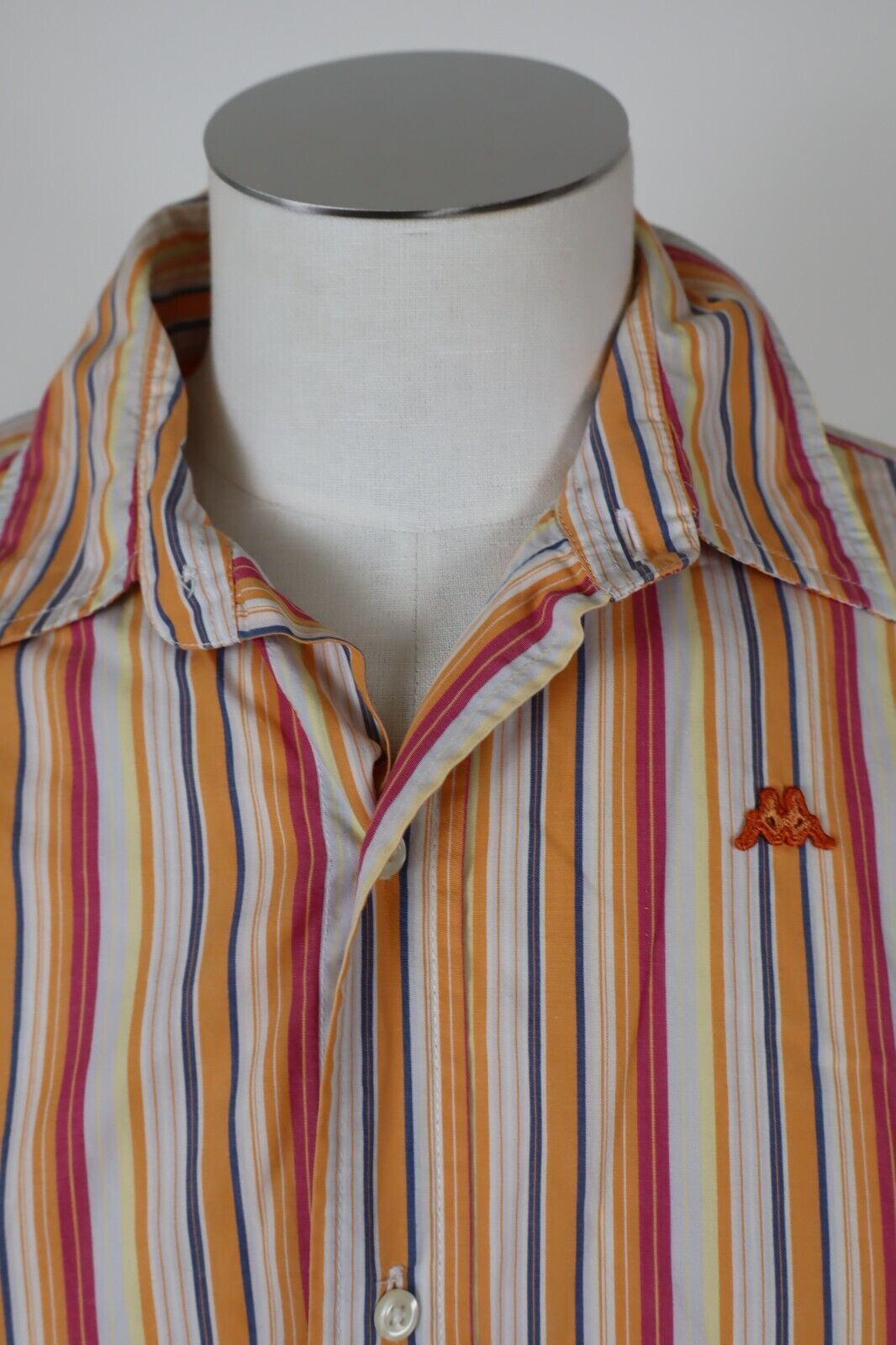 ROBE DI KAPPA CAMICIA UOMO TG. L MAN CASUAL VINTAGE SHIRT COTONE ITALY
