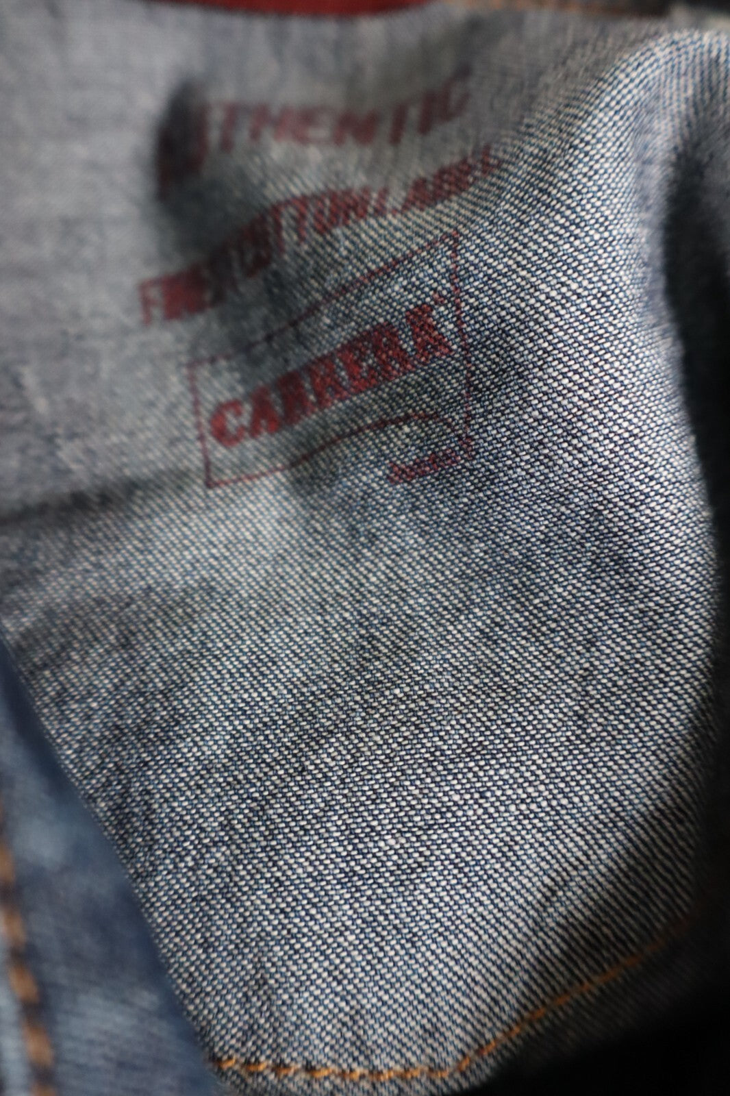 CARRERA JEANS CAMICIA UOMO TG. L  MAN CASUAL VINTAGE SHIRT COTONE DENIM