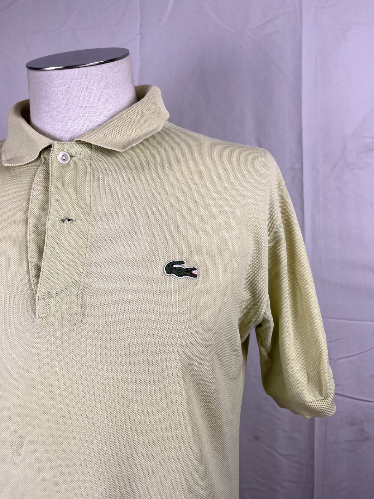 LACOSTE POLO MAGLIA UOMO COTONE TG. 4 MAN COTTON SHIRT CASUAL VINTAGE