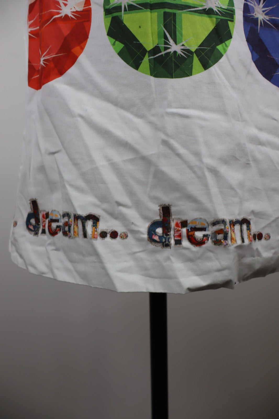 DESIGUAL VESTITO ABITO SMANICATO DONNA TG. 38 WOMAN CASUAL VINTAGE DRESS GEMME