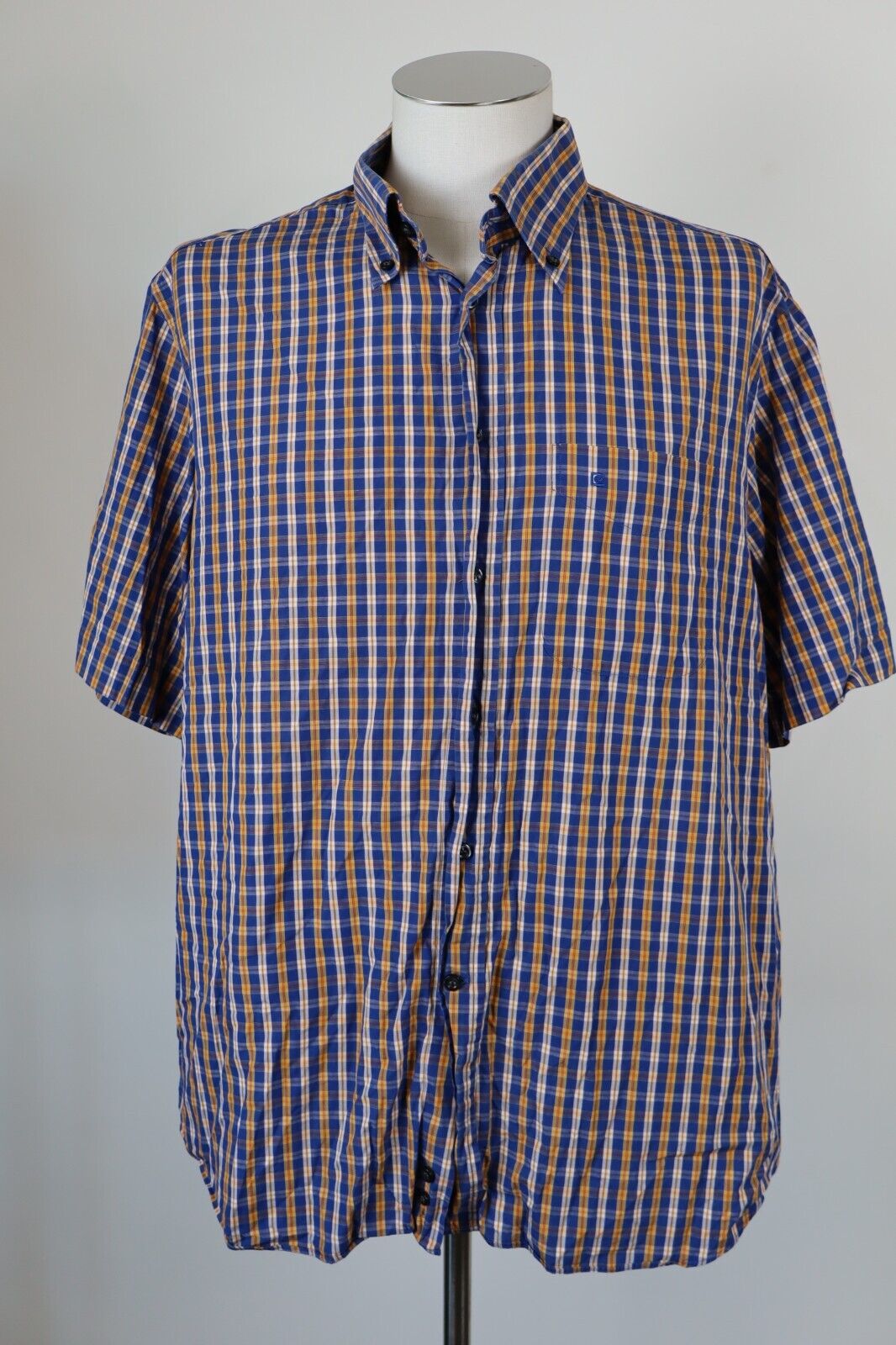 PIERRE CARDIN CAMICIA UOMO TG. 18 46 1/2 MAN CASUAL VINTAGE SHIRT COTONE