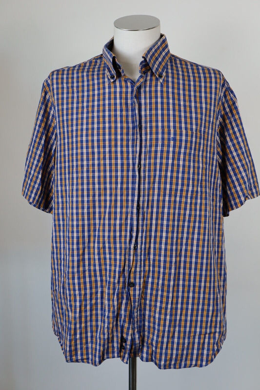 PIERRE CARDIN CAMICIA UOMO TG. 18 46 1/2 MAN CASUAL VINTAGE SHIRT COTONE