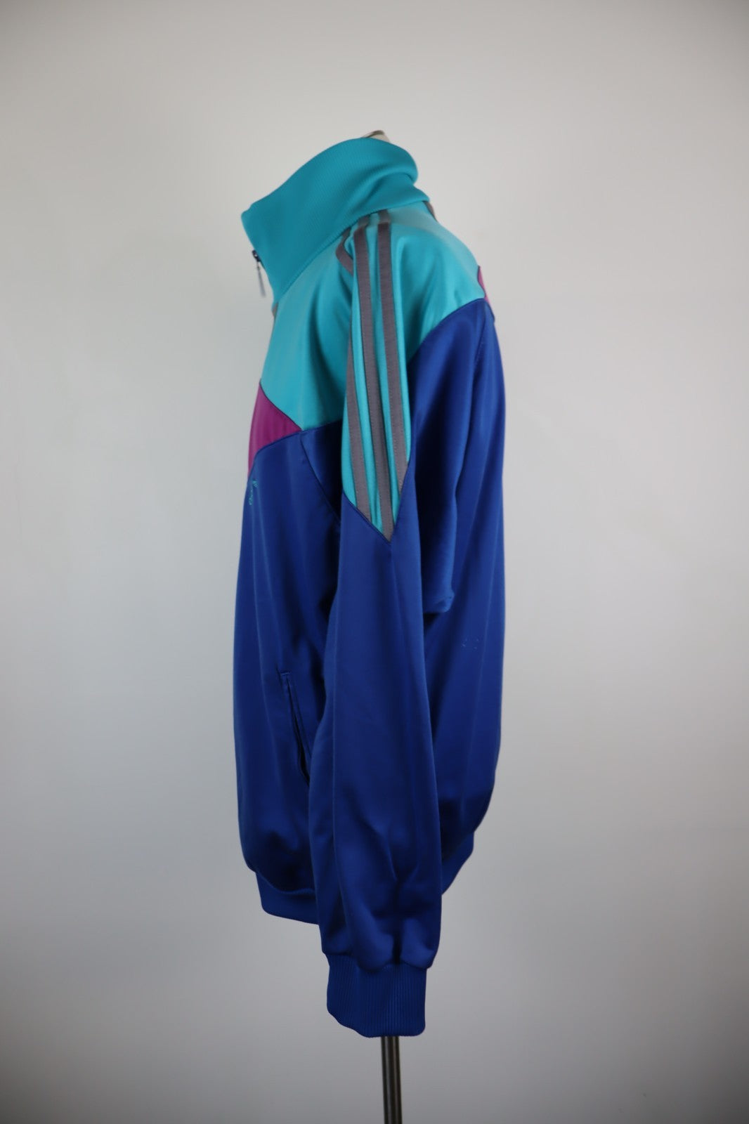 ADIDAS '80S GIACCA SPORTIVA UOMO Tg XL MAN VINTAGE CASUAL SPORT JACKET CON ZIP