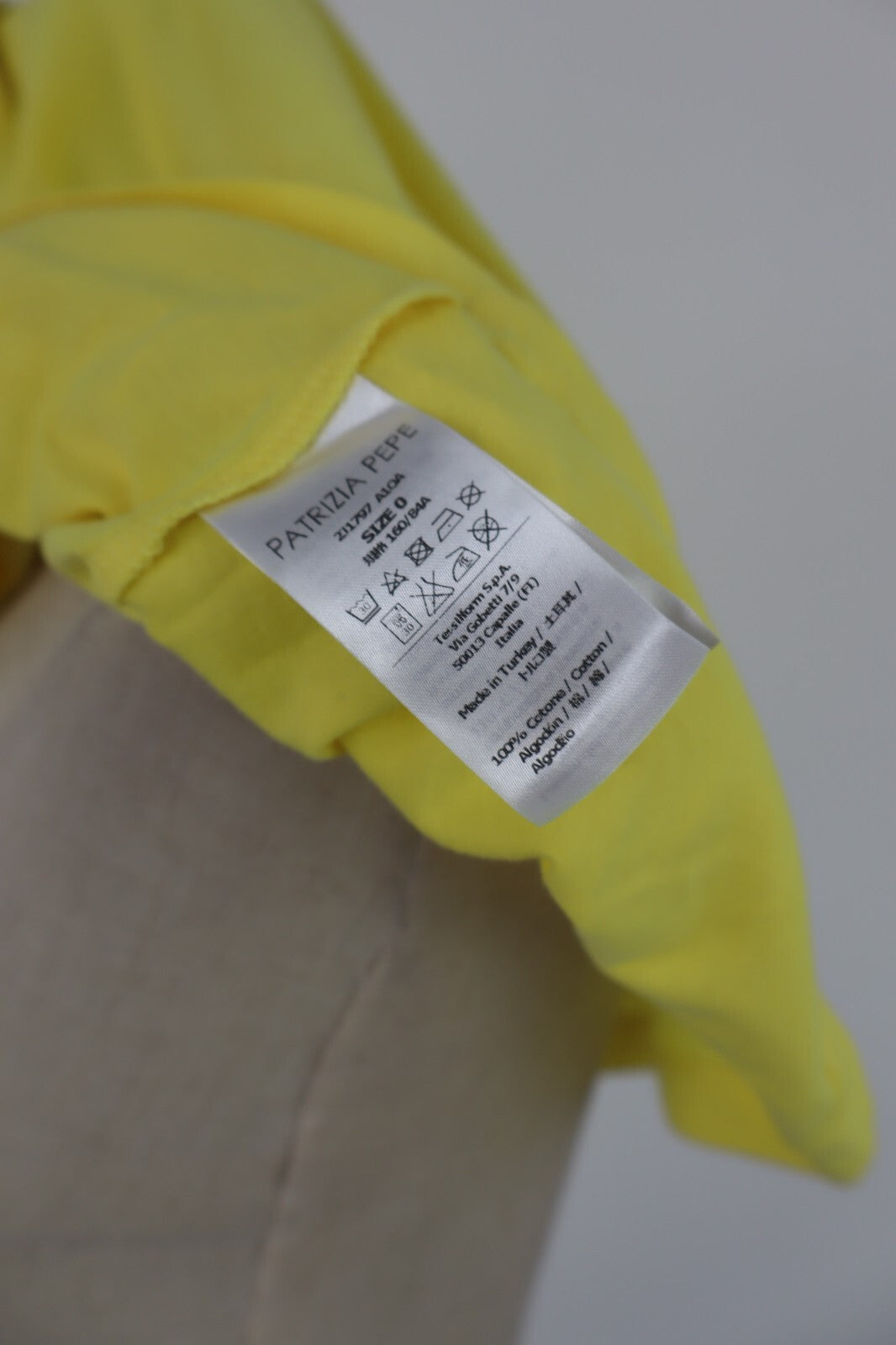 PATRIZIA PEPE MAGLIA DONNA TG. 0 WOMAN CASUAL T-SHIRT VINTAGE