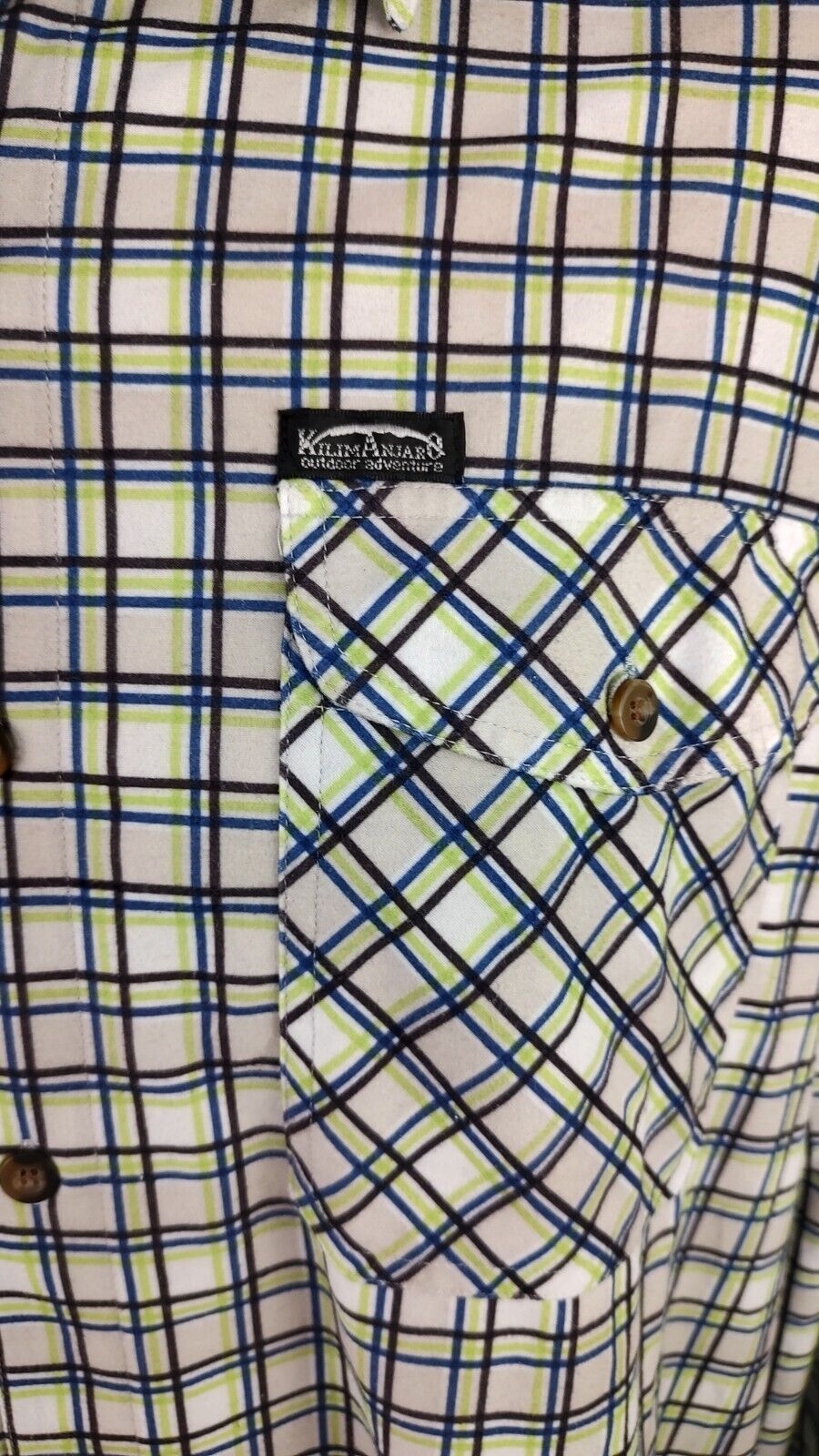 KILIMANJARO CAMICIA SHIRT UOMO Tg XL MAN VINTAGE CASUAL