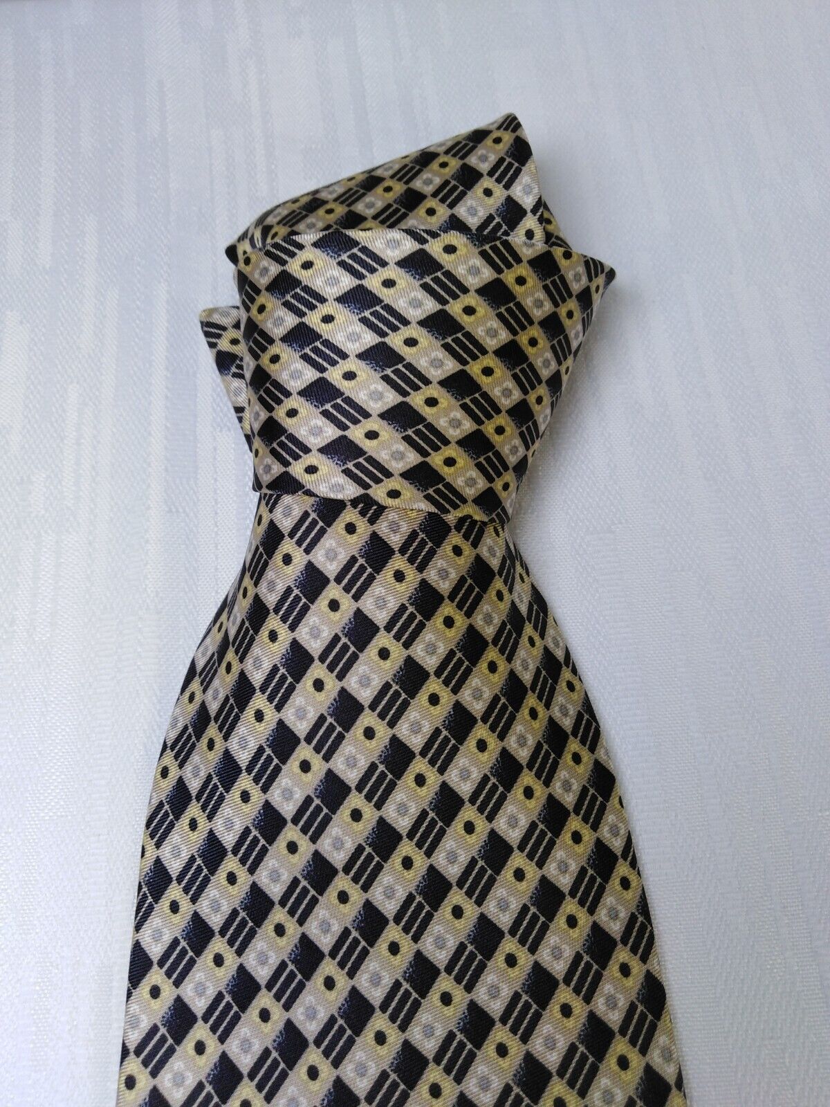 LAURA BIAGIOTTI 100%  SILK TIE SETA CRAVATTA NECKTIE MADE IN ITALY