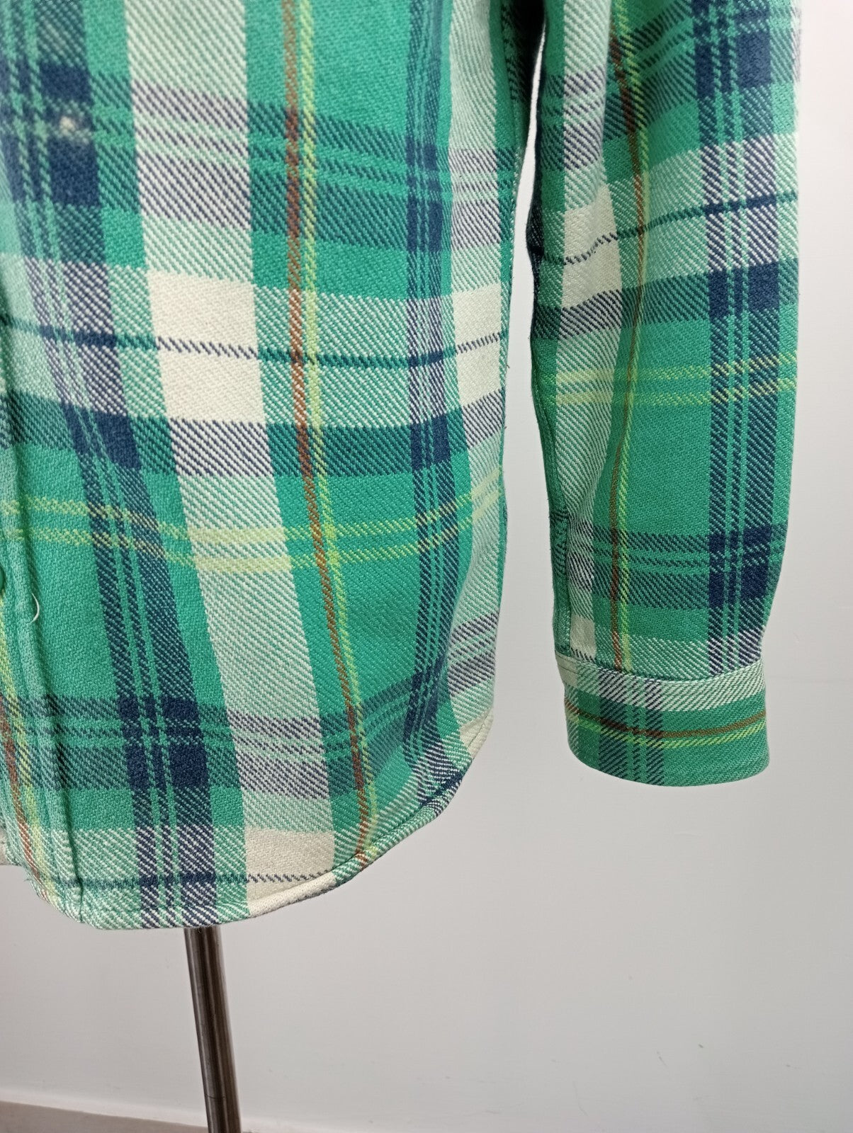 QUIKSILVER CAMICIA UOMO COTONE TG. M  MAN CASUAL VINTAGE SHIRT COTTON