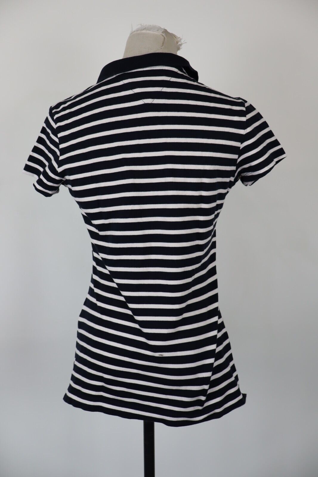 TOMMY HILFIGER POLO MAGLIA DONNA COTONE TG. L WOMAN SHIRT CASUAL VINTAGE