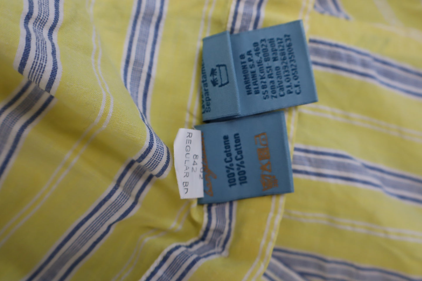 HARMONT & BLAINE CAMICIA COTONE SHIRT UOMO Tg L MAN VINTAGE CASUAL COTTON