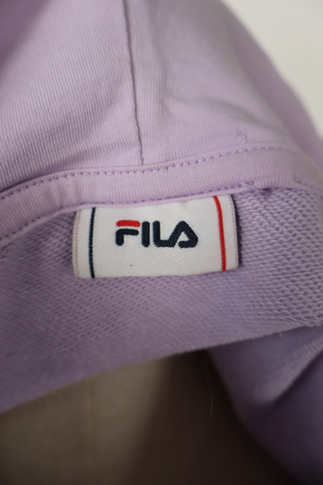 FILA FELPA CON CAPPUCCIO DONNA Tg S WOMAN CASUAL VINTAGE SWEATSHIRT COTONE