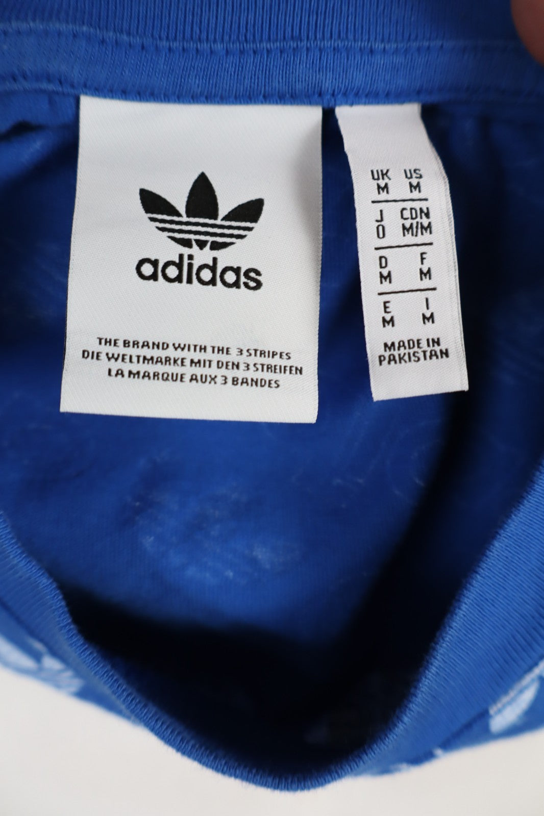 ADIDAS MAGLIA COTONE UOMO TG M MAN T-SHIRT VINTAGE CASUAL COTTON