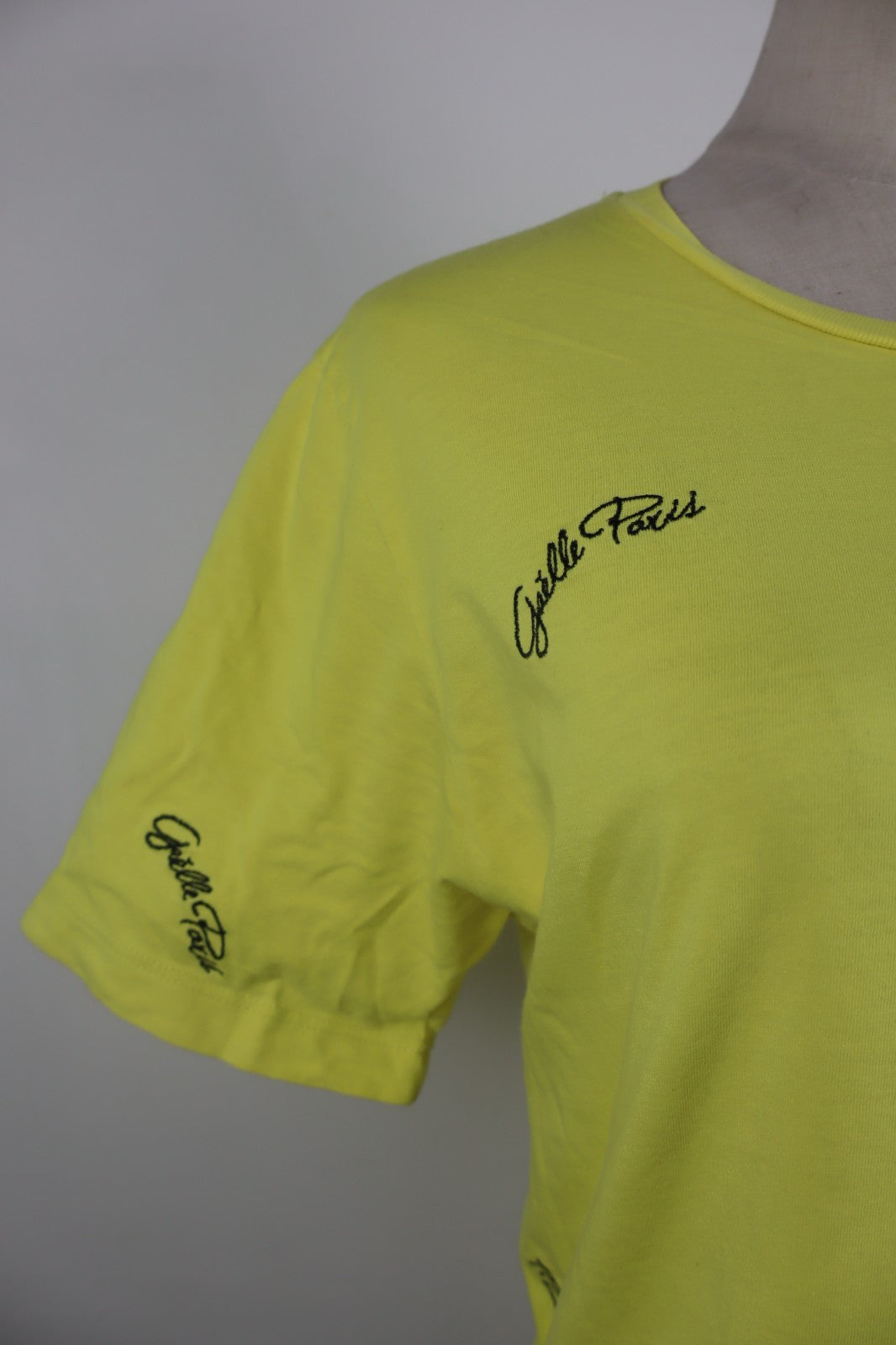 GAELLE PARIS MAGLIA DONNA TG. 0 WOMAN CASUAL VINTAGE TOP T-SHIRT COTONE LOGO