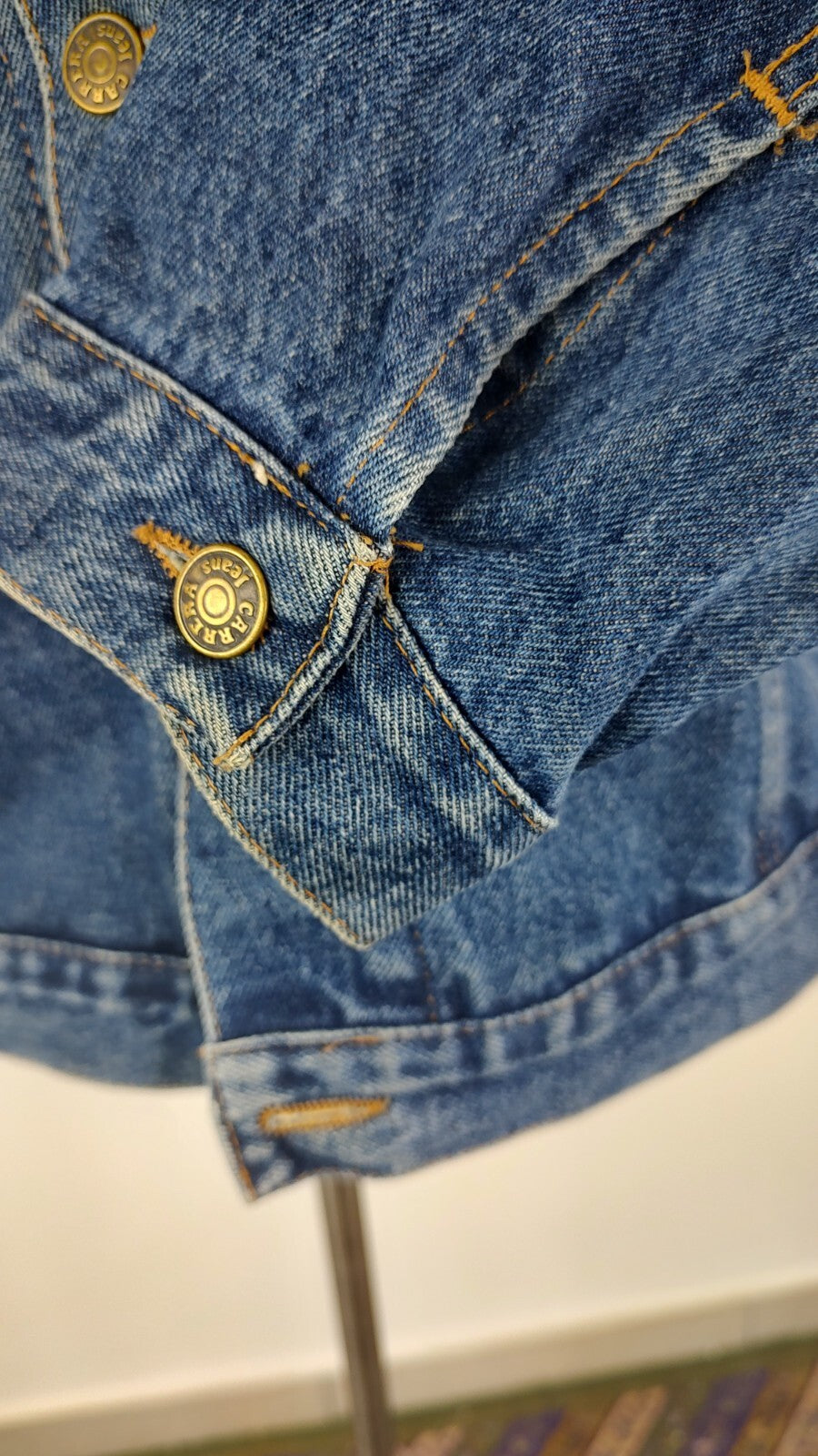 CARRERA JEANS GIUBBINO UOMO Tg XL MAN CASUAL VINTAGE JACKET DENIM