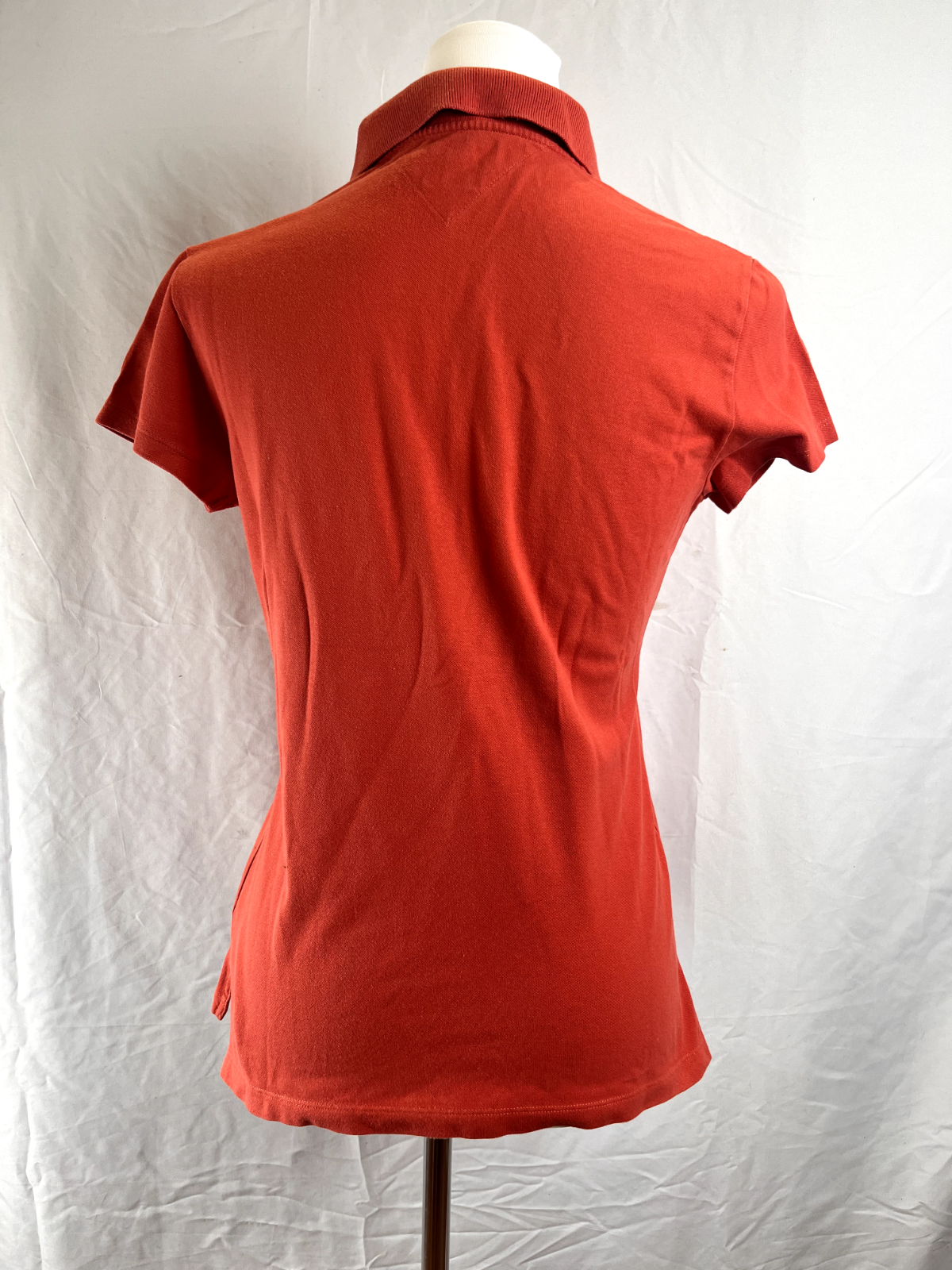 TOMMY HILFIGER POLO MAGLIA T-SHIRT DONNA COTONE TG. L WOMAN SHIRT CASUAL VINTAGE