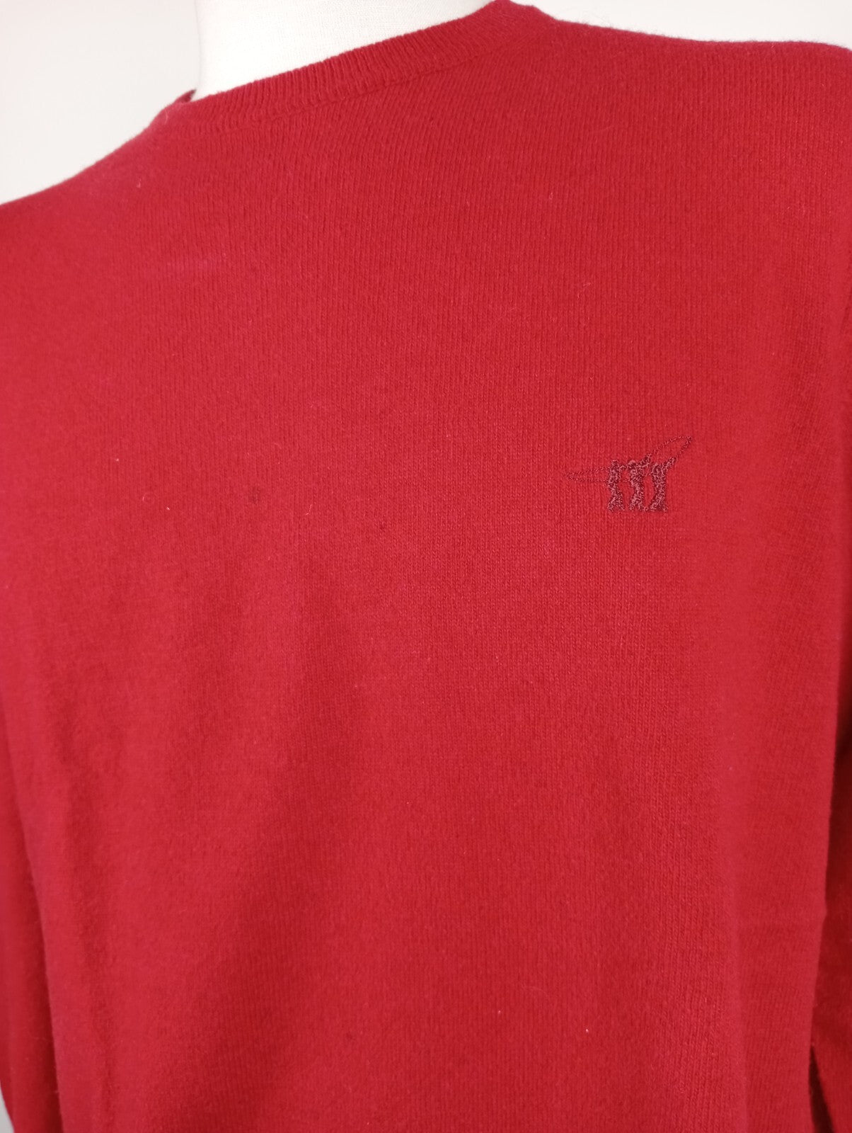 HENRY COTTON'S MAGLIONE LANA WOOL VINTAGE UOMO Tg. L MAN SWEATER CASUAL