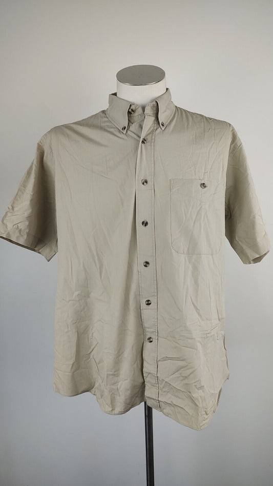PIERRE CARDIN CAMICIA UOMO COTONE TG. L MAN CASUAL VINTAGE COTTON SHIRT