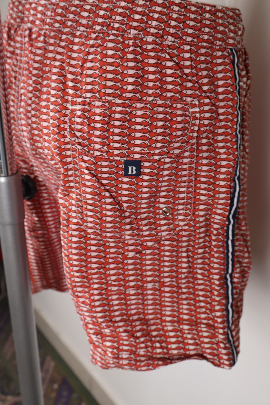 BOGGI MILANO COSTUME PANTALONCINO MARE UOMO TG M MAN SWIMSUIT VINTAGE CASUAL