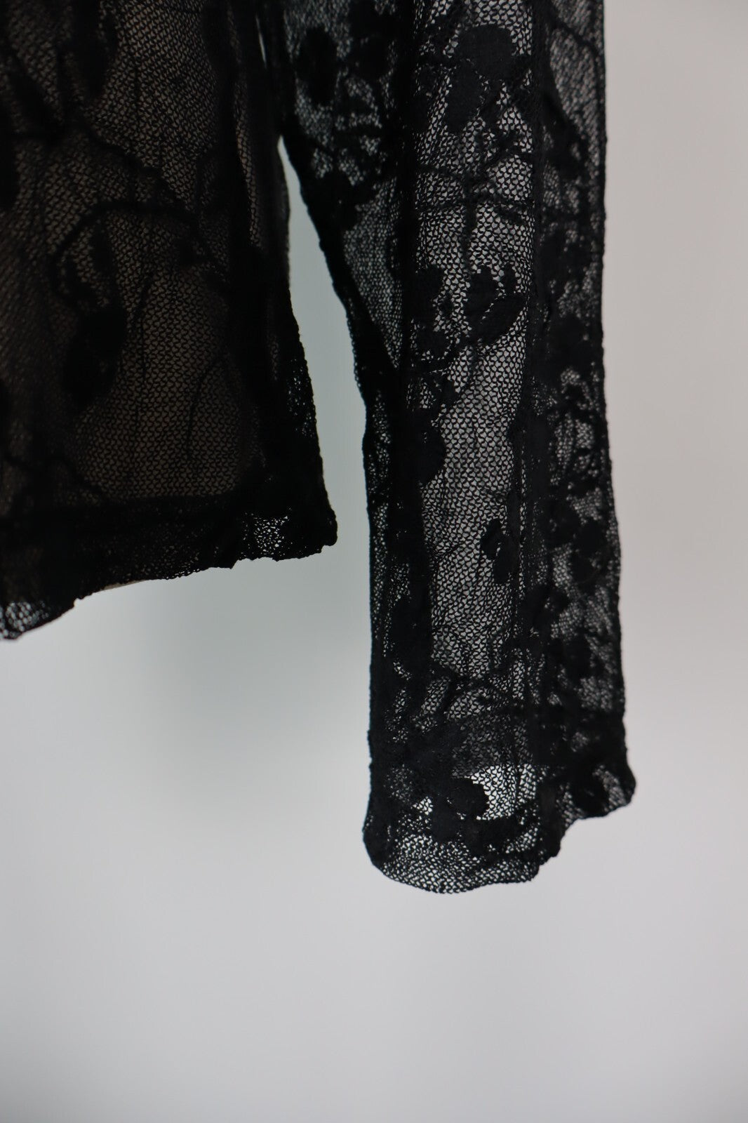 NARA CAMICIA DONNA TG. V 5 WOMAN SHIRT CASUAL VINTAGE Y2K TRASPARENTE FLOREALE