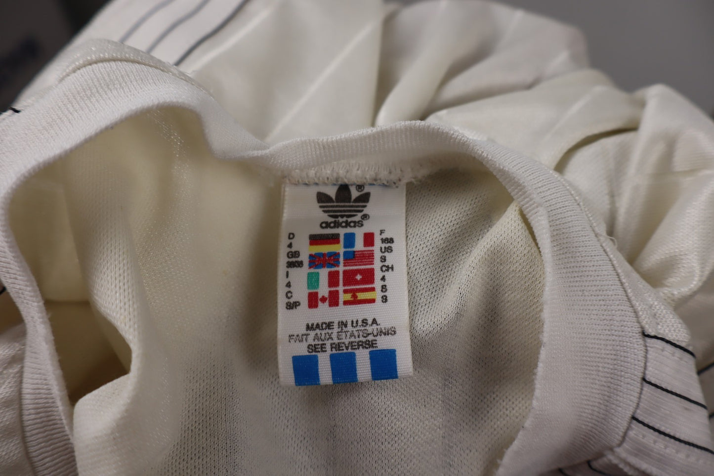 ADIDAS SPORT MAGLIA N 9 CALCIO UOMO I 4 MAN VINTAGE T-SHIRT UOMO JERSEY MADE USA