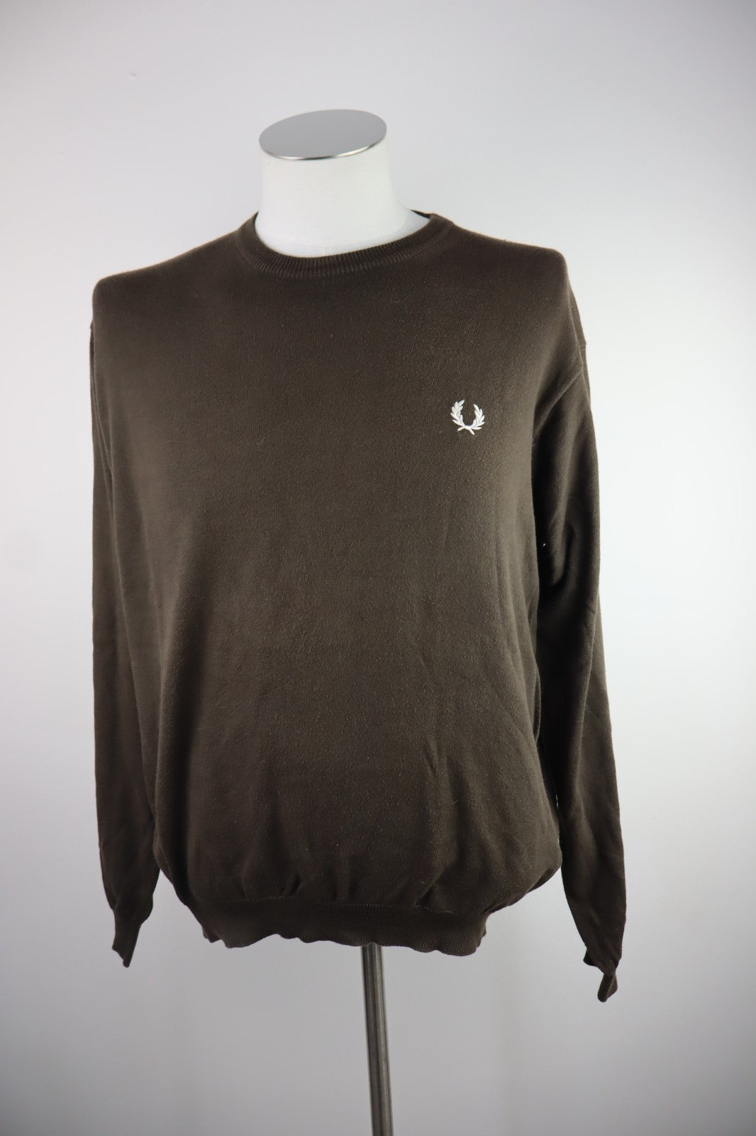 FRED PERRY MAGLIONE MAGLIA UOMO TG. M MAN SWEATER CASUAL VINTAGE COTONE COTTON