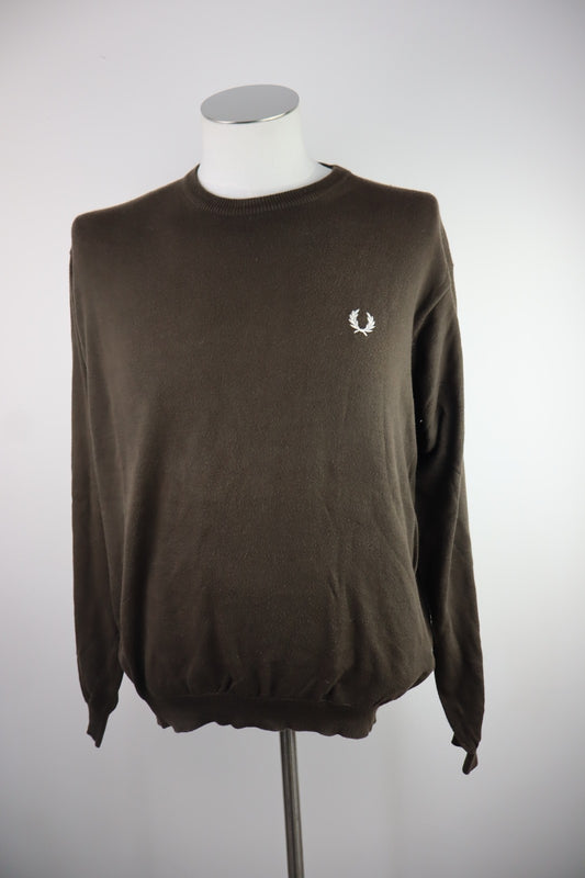 FRED PERRY MAGLIONE MAGLIA UOMO TG. M MAN SWEATER CASUAL VINTAGE COTONE COTTON