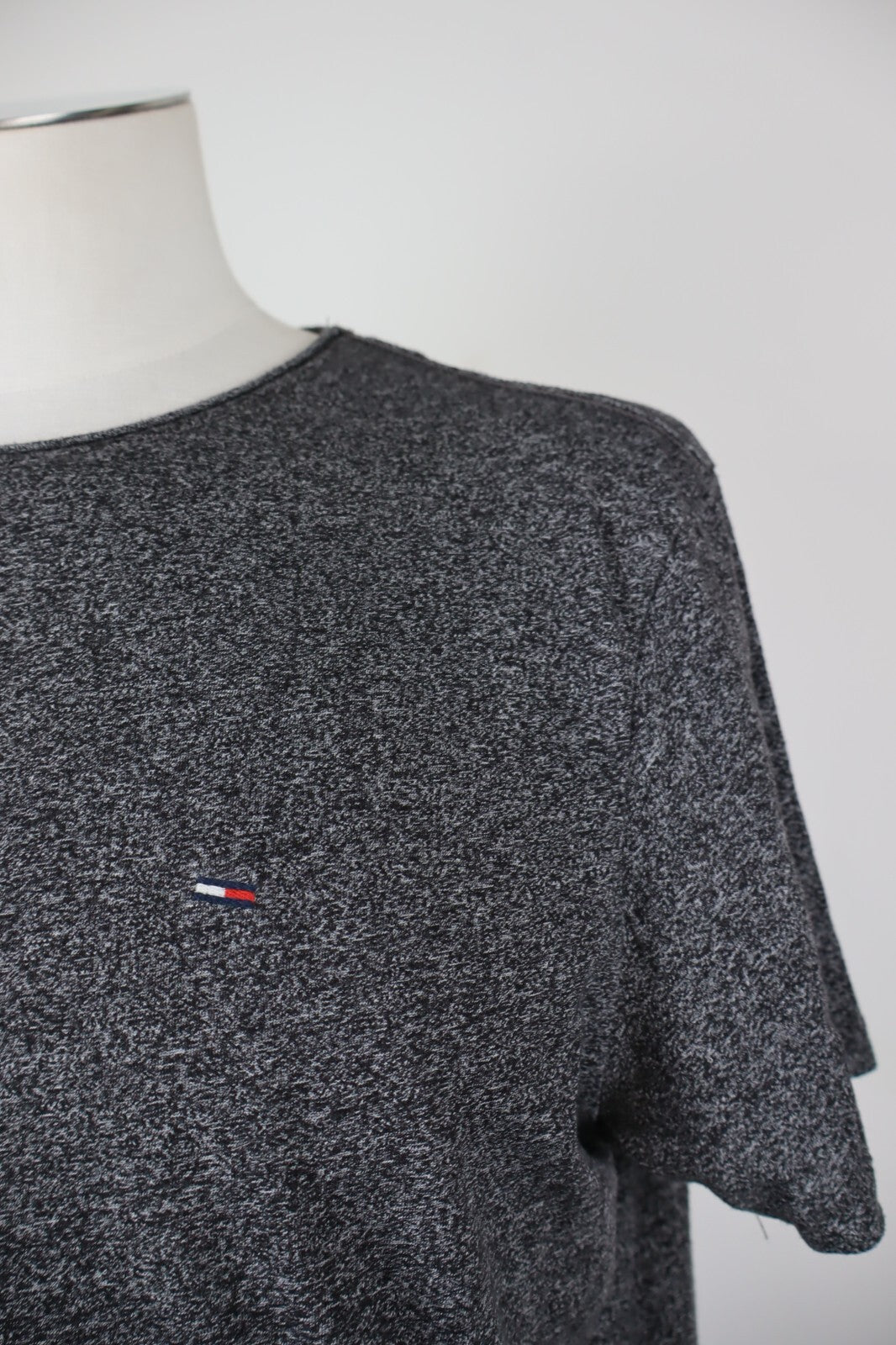 TOMMY HILFIGER JEANS MAGLIA UOMO TG L SLIM MAN T-SHIRT CASUAL VINTAGE COTONE