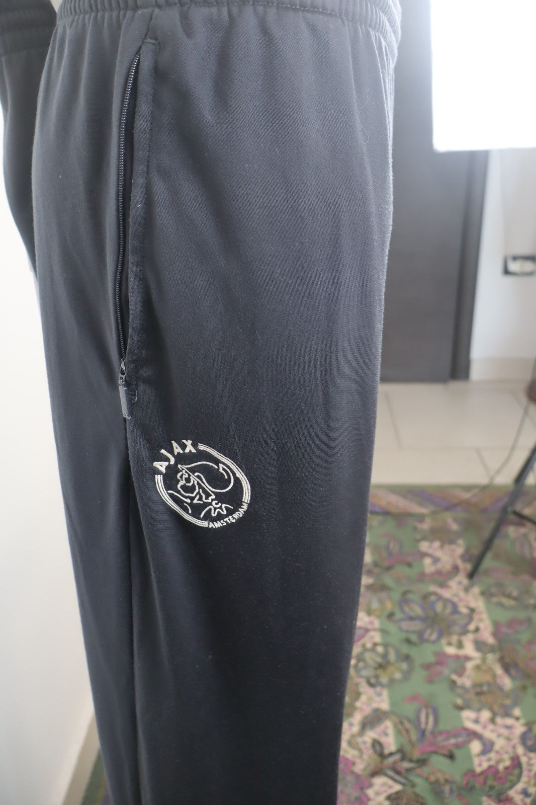 ADIDAS AJAX PANTALONE CALCIO SPORT UOMO TG 54 VINTAGE MAN PANTS