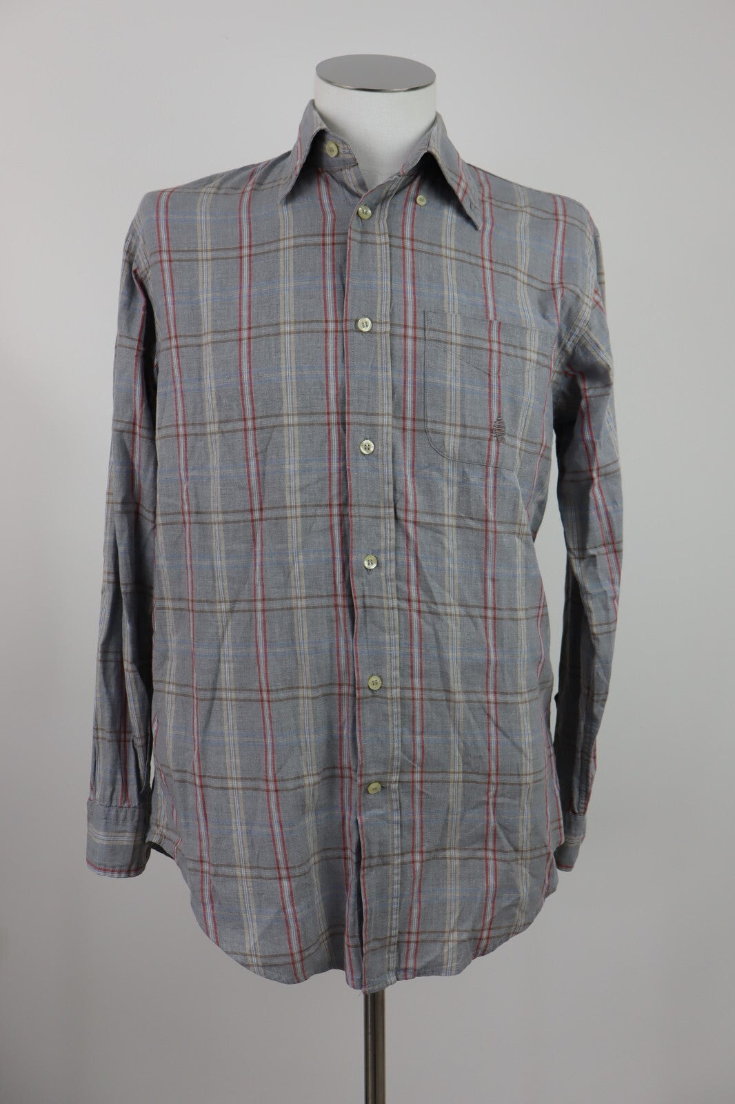 MARINA YACHTING CAMICIA UOMO COTONE TG. 40 MAN CASUAL VINTAGE COTTON SHIRT