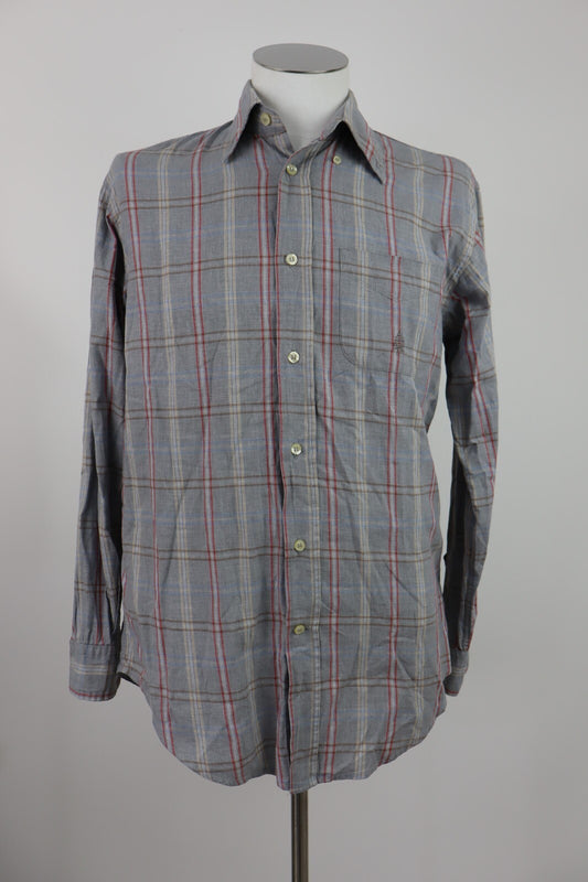 MARINA YACHTING CAMICIA UOMO COTONE TG. 40 MAN CASUAL VINTAGE COTTON SHIRT