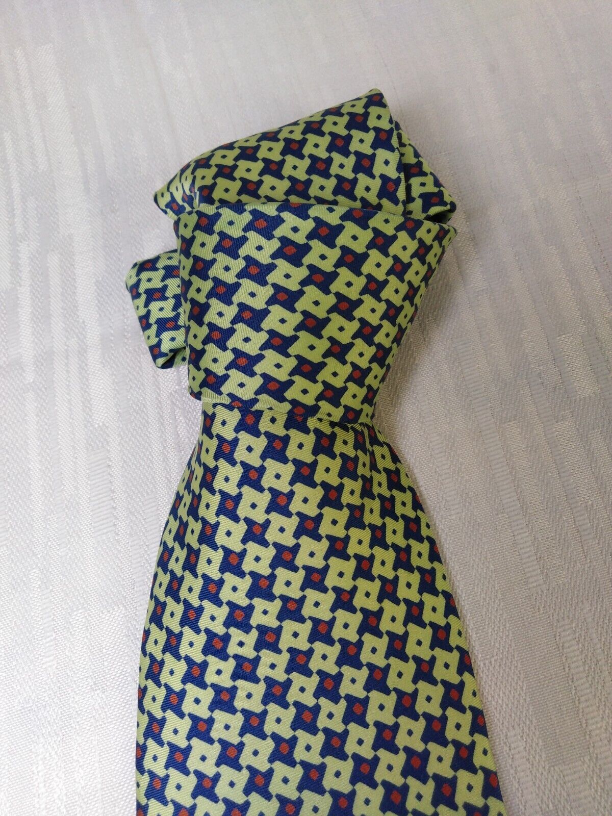 ROXY 100% SILK TIE SETA CRAVATTA NECKTIE MADE IN ITALY